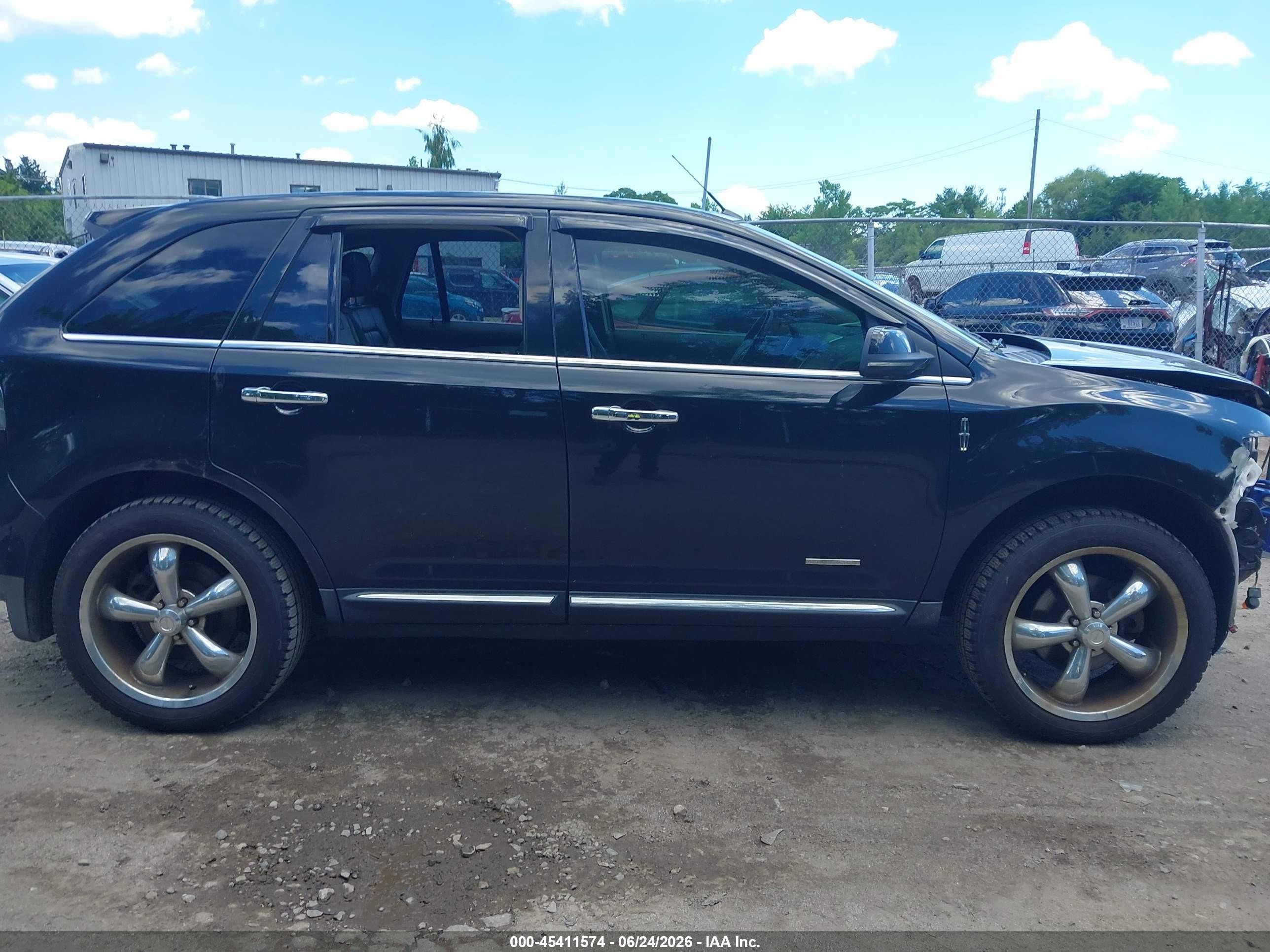 2013 Lincoln Mkx   Black vin: 2LMDJ8JK5DBL01171