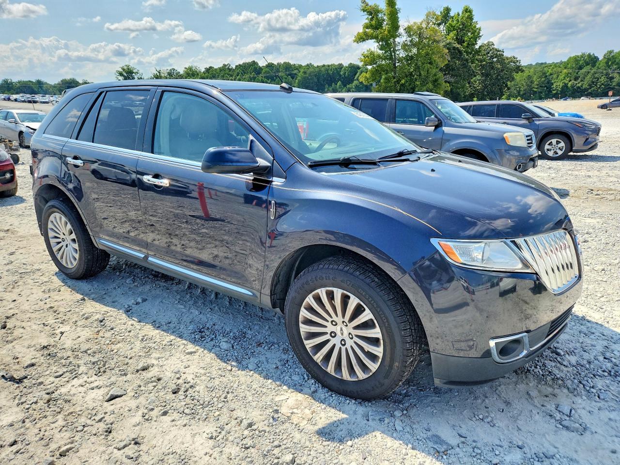 2013 Lincoln Mkx Gray vin: 2LMDJ8JK5DBL09769