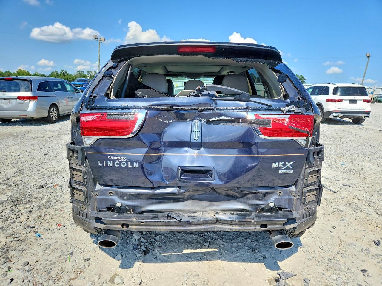 2013 Lincoln Mkx Gray vin: 2LMDJ8JK5DBL09769