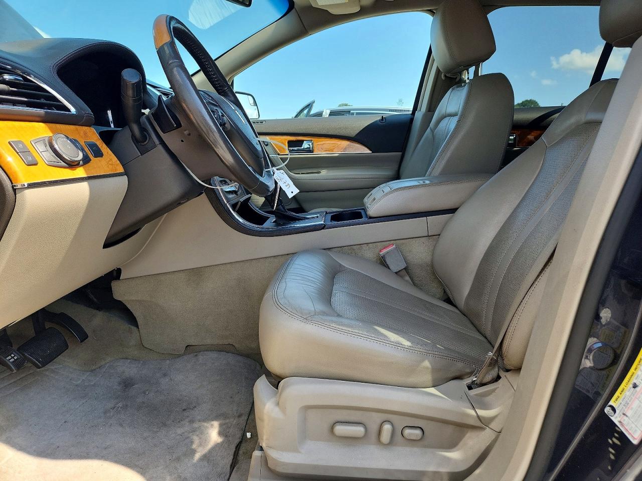 2013 Lincoln Mkx Gray vin: 2LMDJ8JK5DBL09769