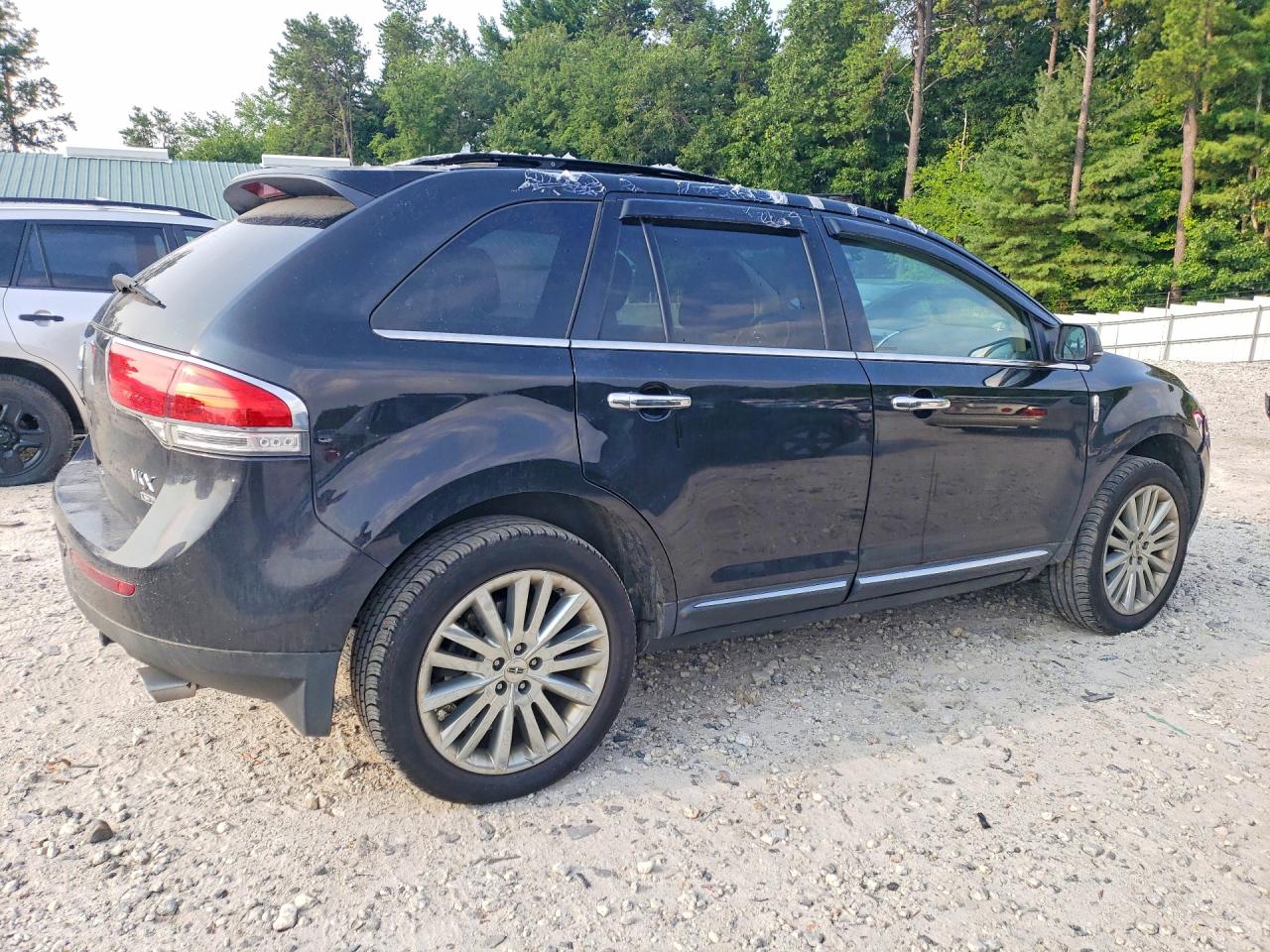 2013 Lincoln Mkx Черный vin: 2LMDJ8JK5DBL12218