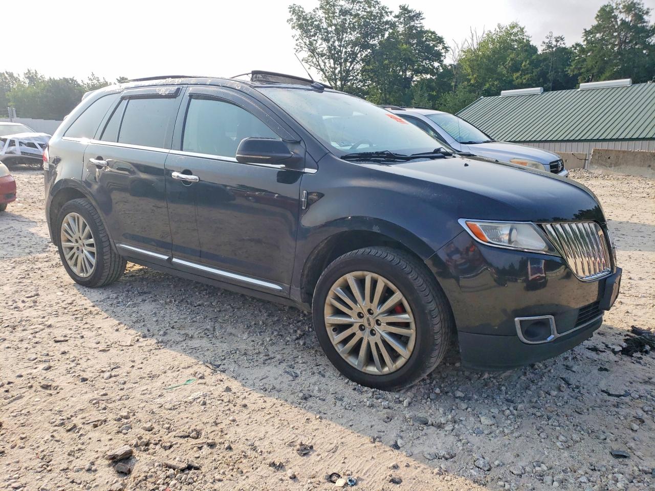 2013 Lincoln Mkx Черный vin: 2LMDJ8JK5DBL12218