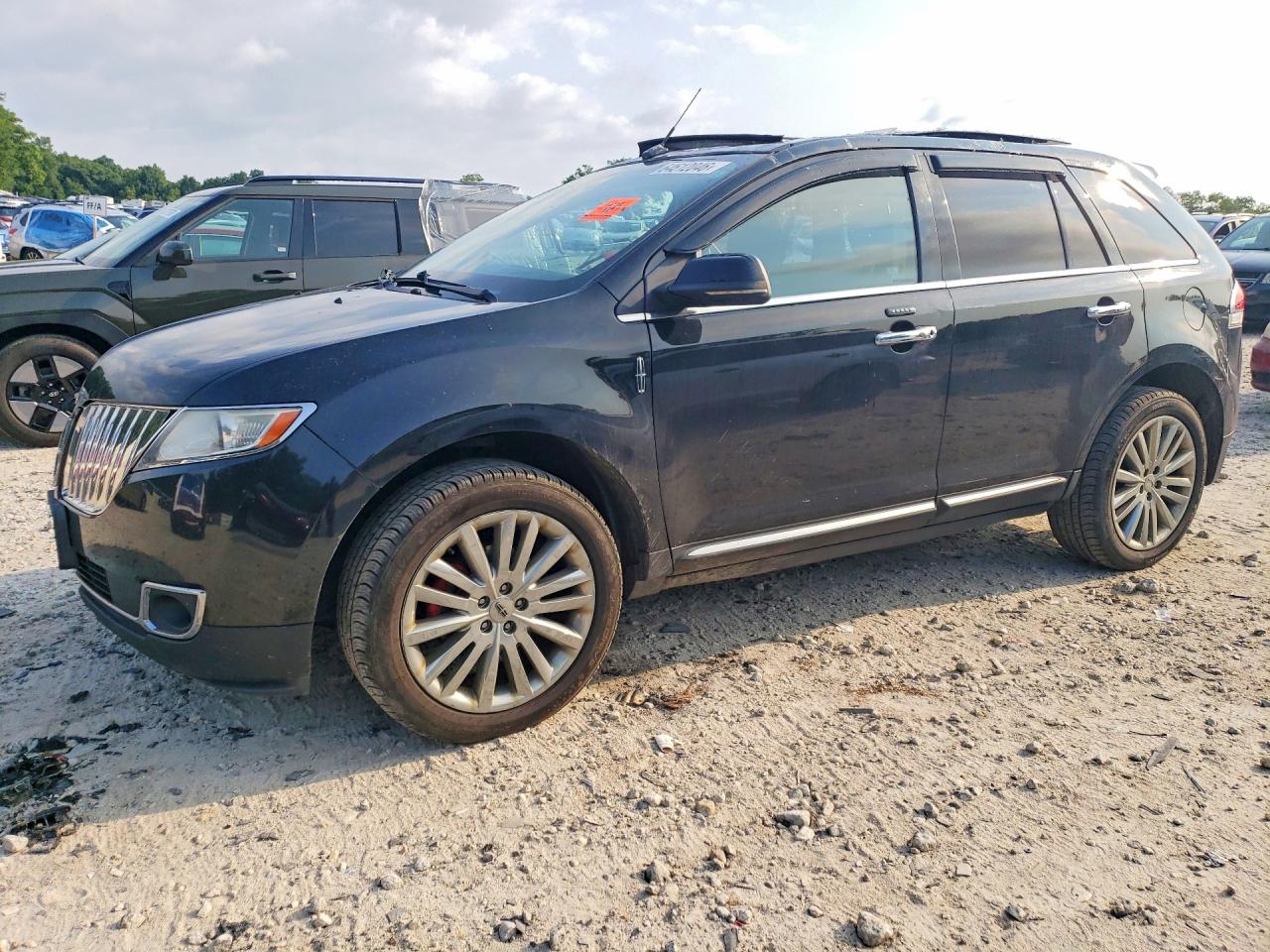2013 Lincoln Mkx Black vin: 2LMDJ8JK5DBL12218