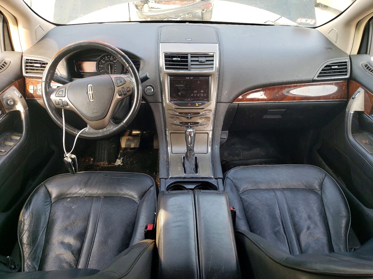 2013 Lincoln Mkx Черный vin: 2LMDJ8JK5DBL12218