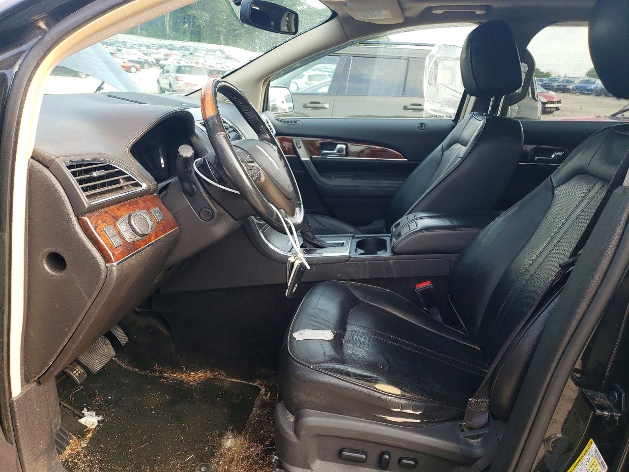 2013 Lincoln Mkx Черный vin: 2LMDJ8JK5DBL12218