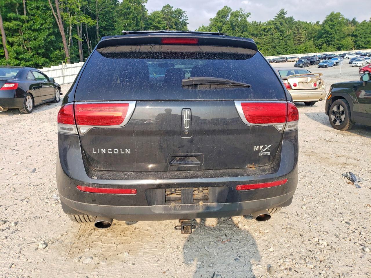 2013 Lincoln Mkx Черный vin: 2LMDJ8JK5DBL12218