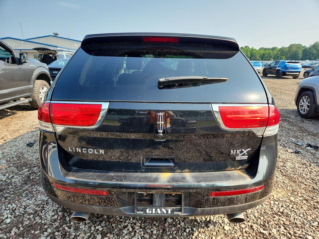 2013 Lincoln Mkx Black vin: 2LMDJ8JK5DBL48345