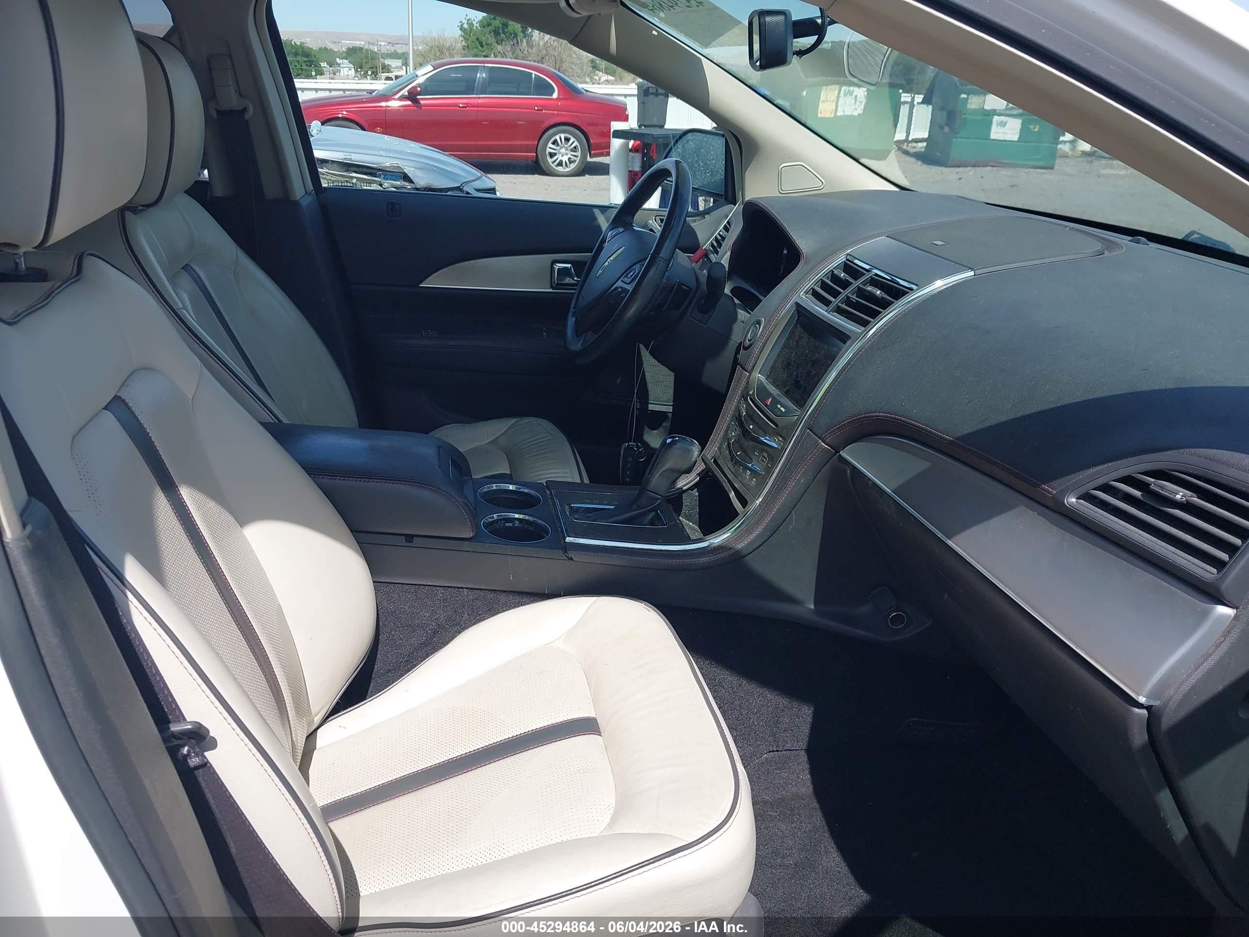 2014 Lincoln Mkx White vin: 2LMDJ8JK5EBL03116