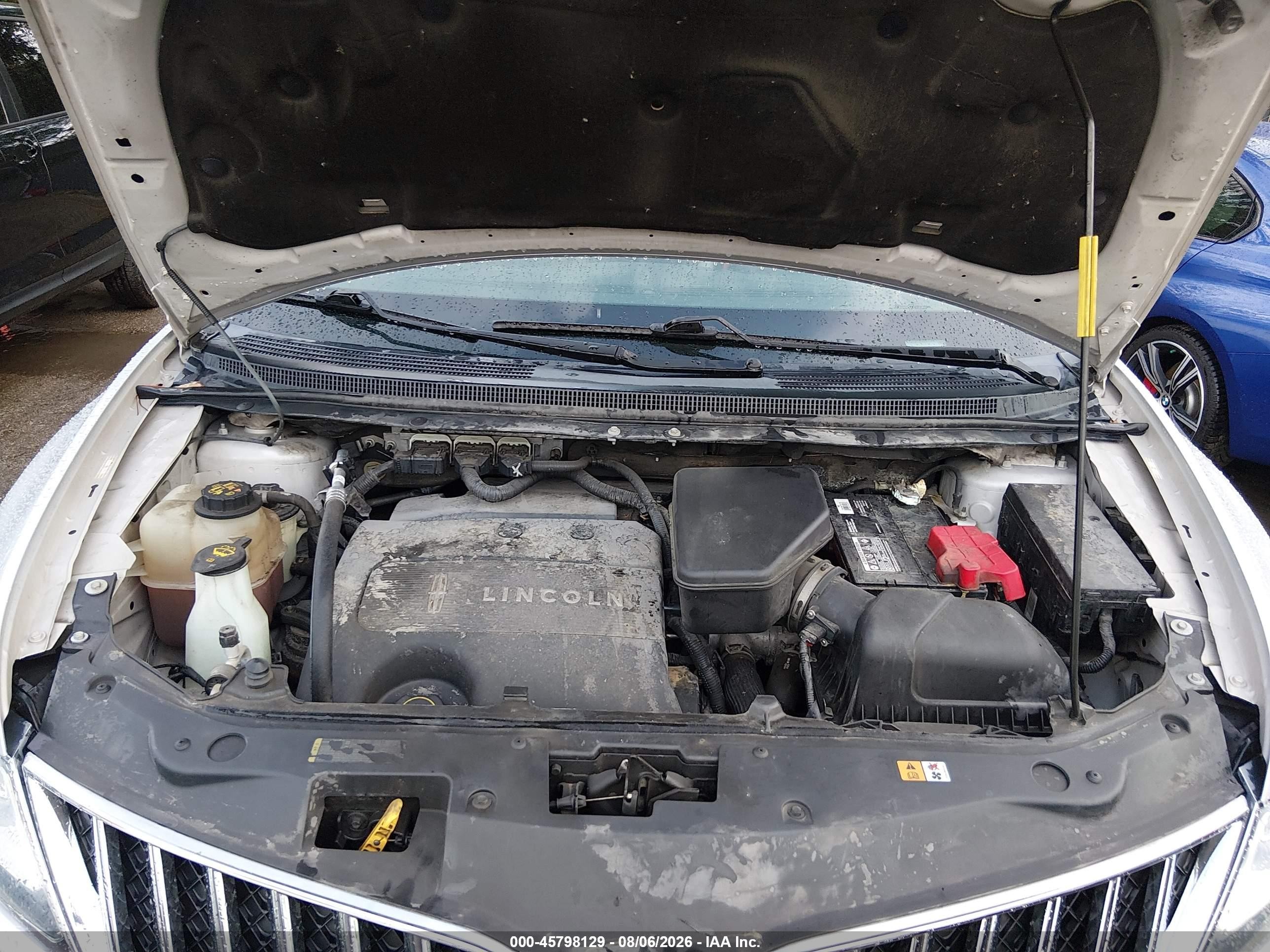 2014 Lincoln Mkx   Silver vin: 2LMDJ8JK5EBL06727