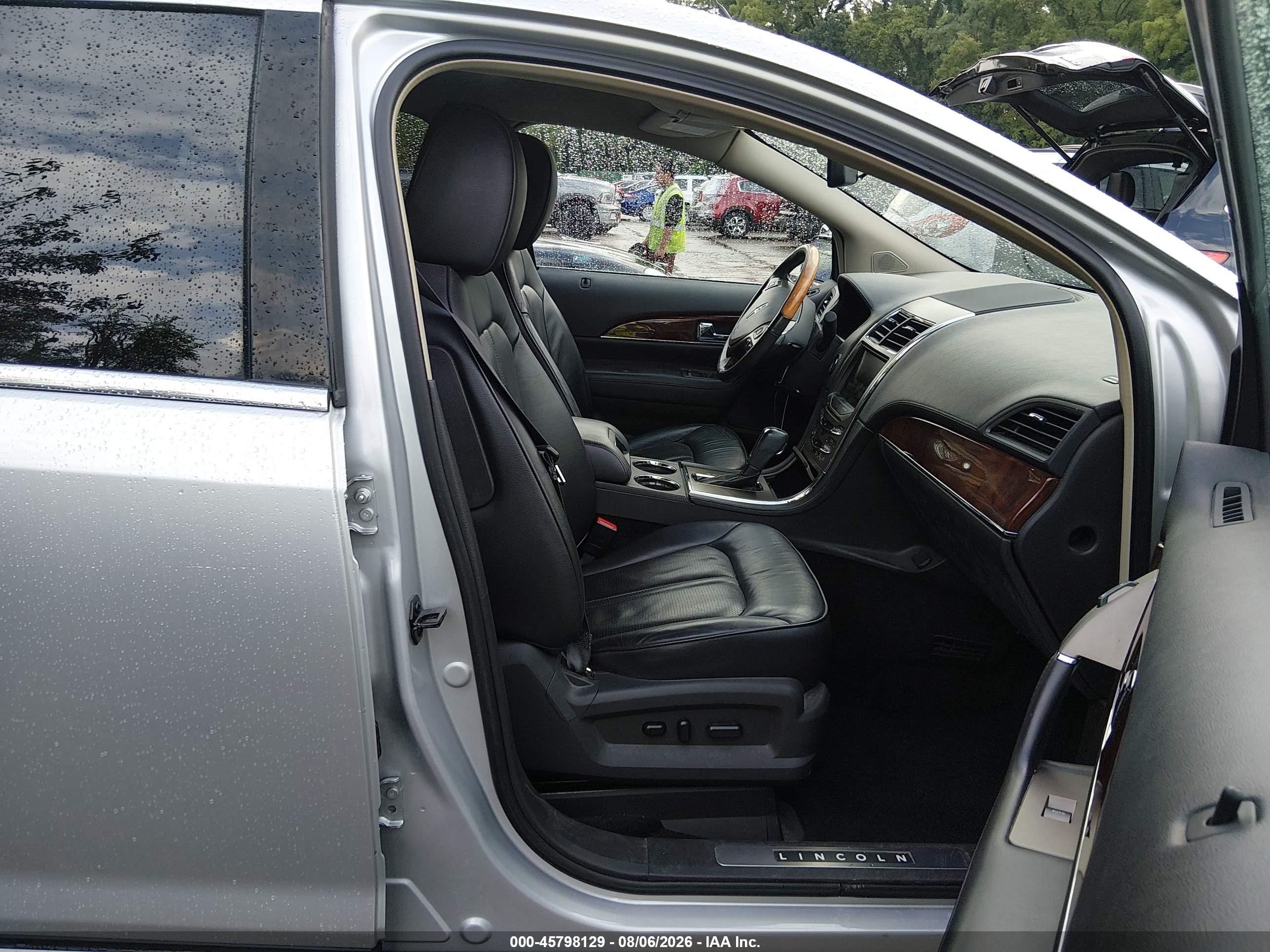 2014 Lincoln Mkx   Silver vin: 2LMDJ8JK5EBL06727