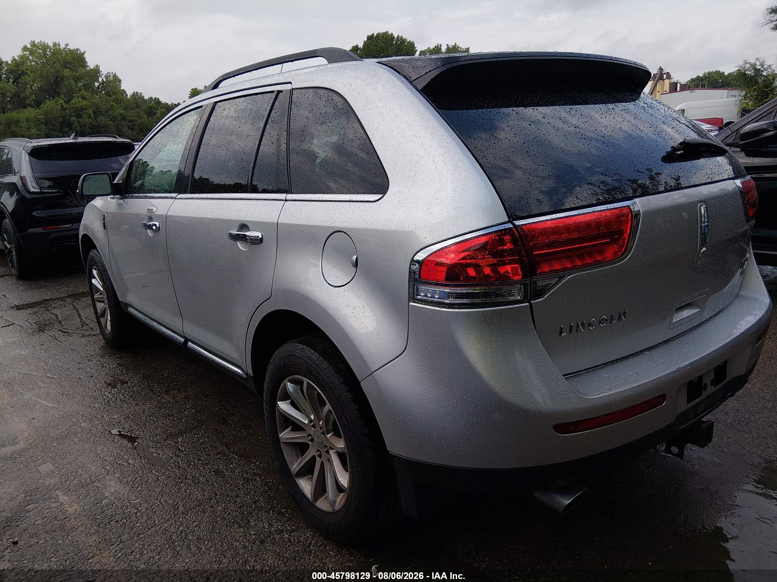 2014 Lincoln Mkx   Silver vin: 2LMDJ8JK5EBL06727