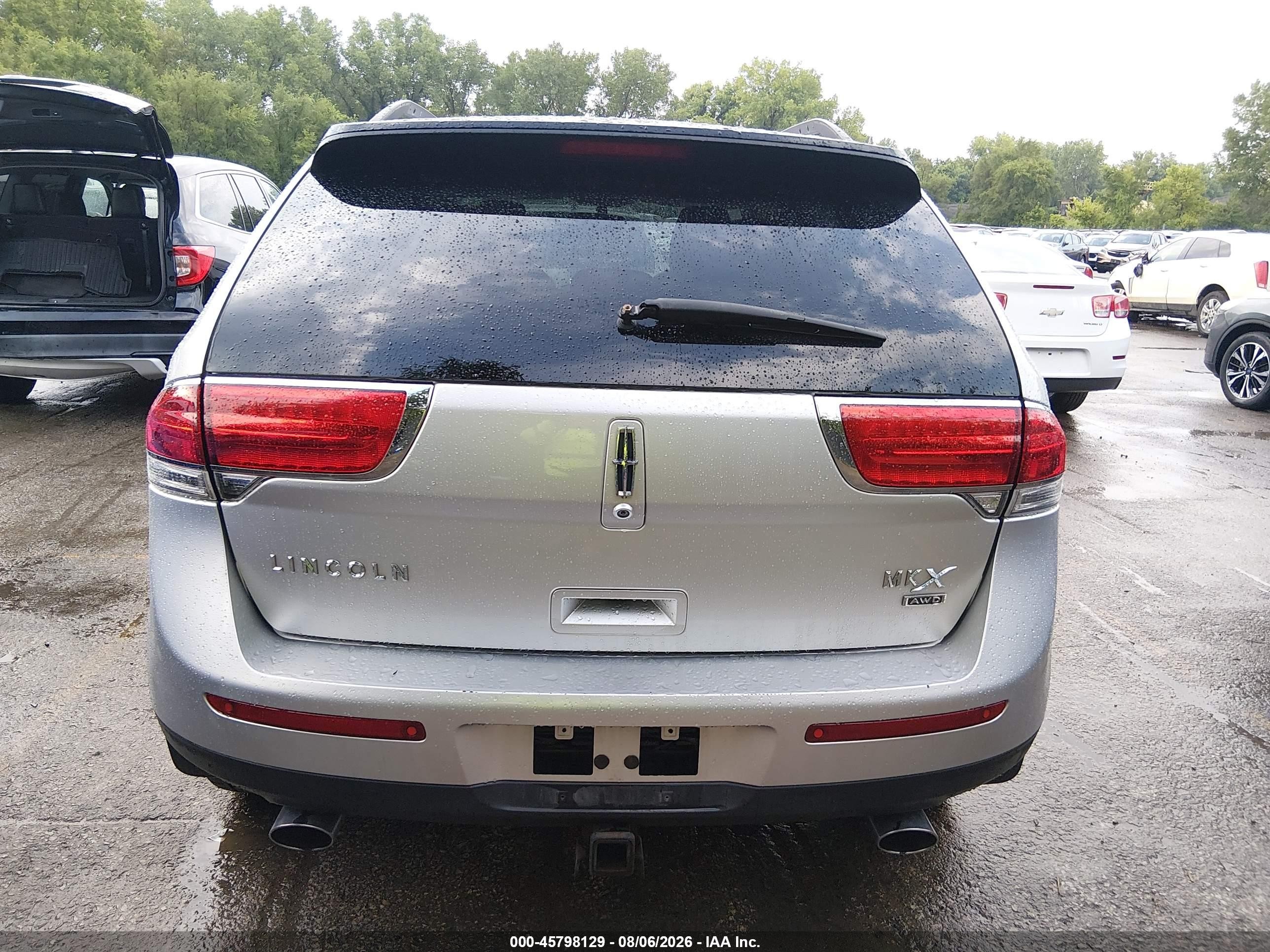 2014 Lincoln Mkx   Silver vin: 2LMDJ8JK5EBL06727