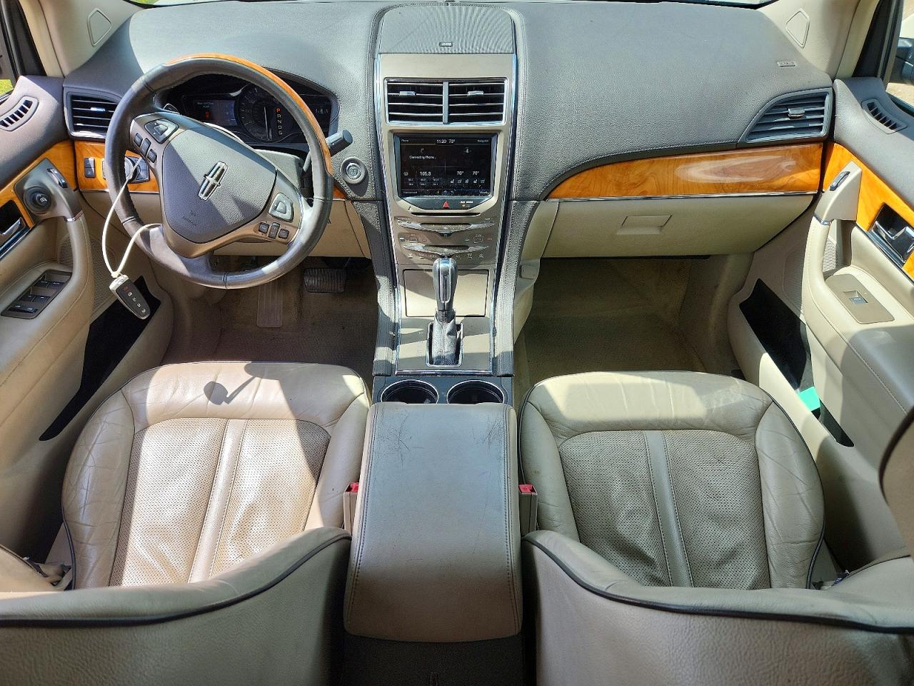 2014 Lincoln Mkx Yellow vin: 2LMDJ8JK5EBL10129