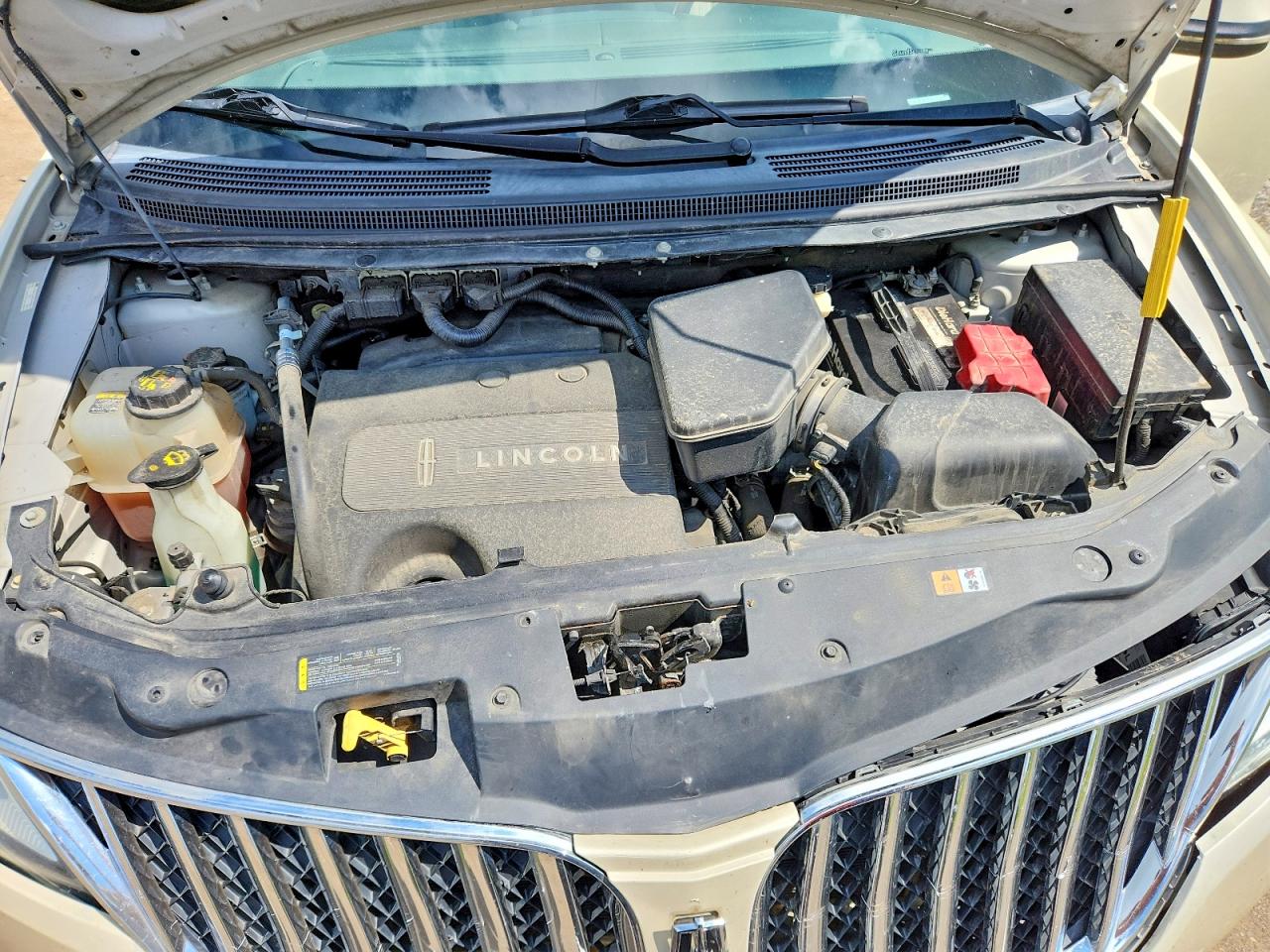 2014 Lincoln Mkx Yellow vin: 2LMDJ8JK5EBL10129