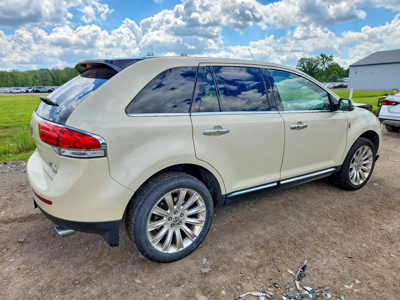 2014 Lincoln Mkx Yellow vin: 2LMDJ8JK5EBL10129