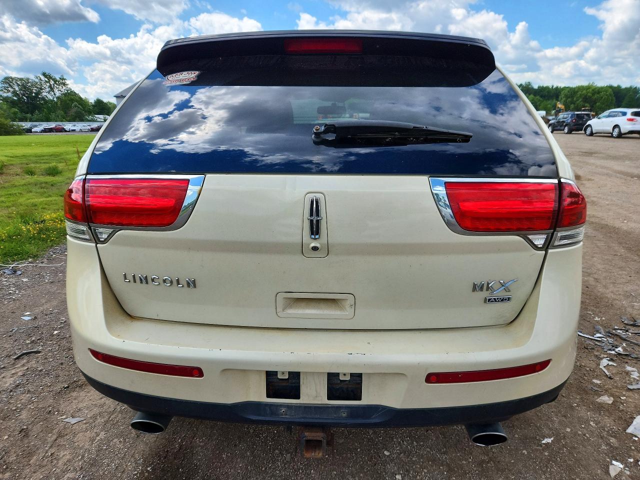 2014 Lincoln Mkx Yellow vin: 2LMDJ8JK5EBL10129