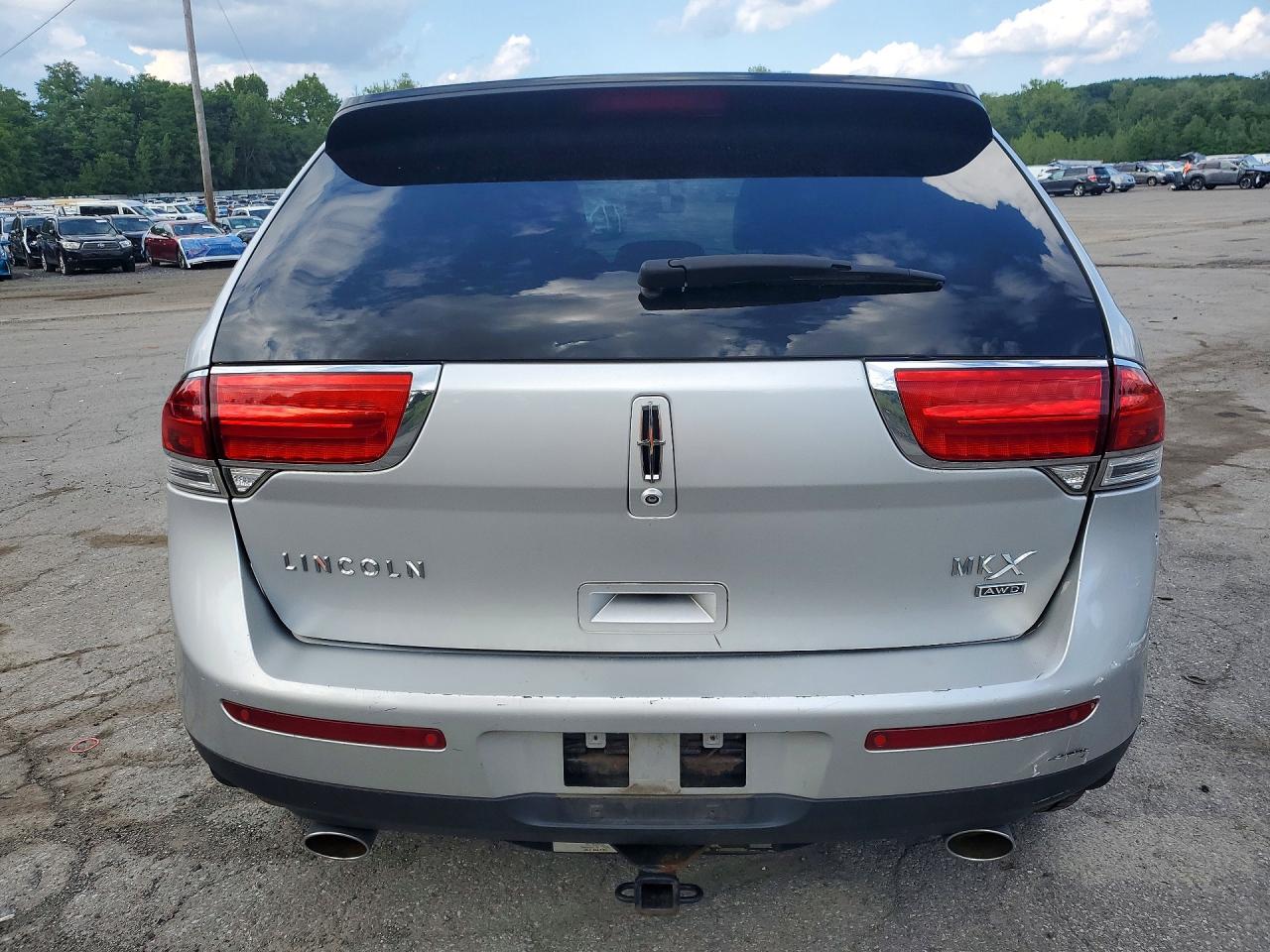 2014 Lincoln Mkx Silver vin: 2LMDJ8JK5EBL12110