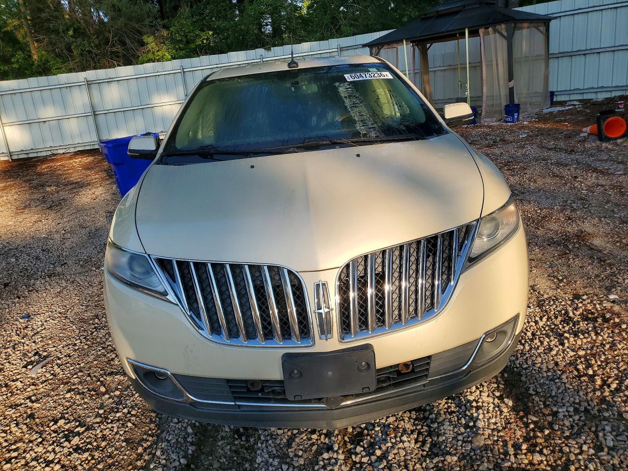 2014 Lincoln Mkx Beige vin: 2LMDJ8JK5EBL14651