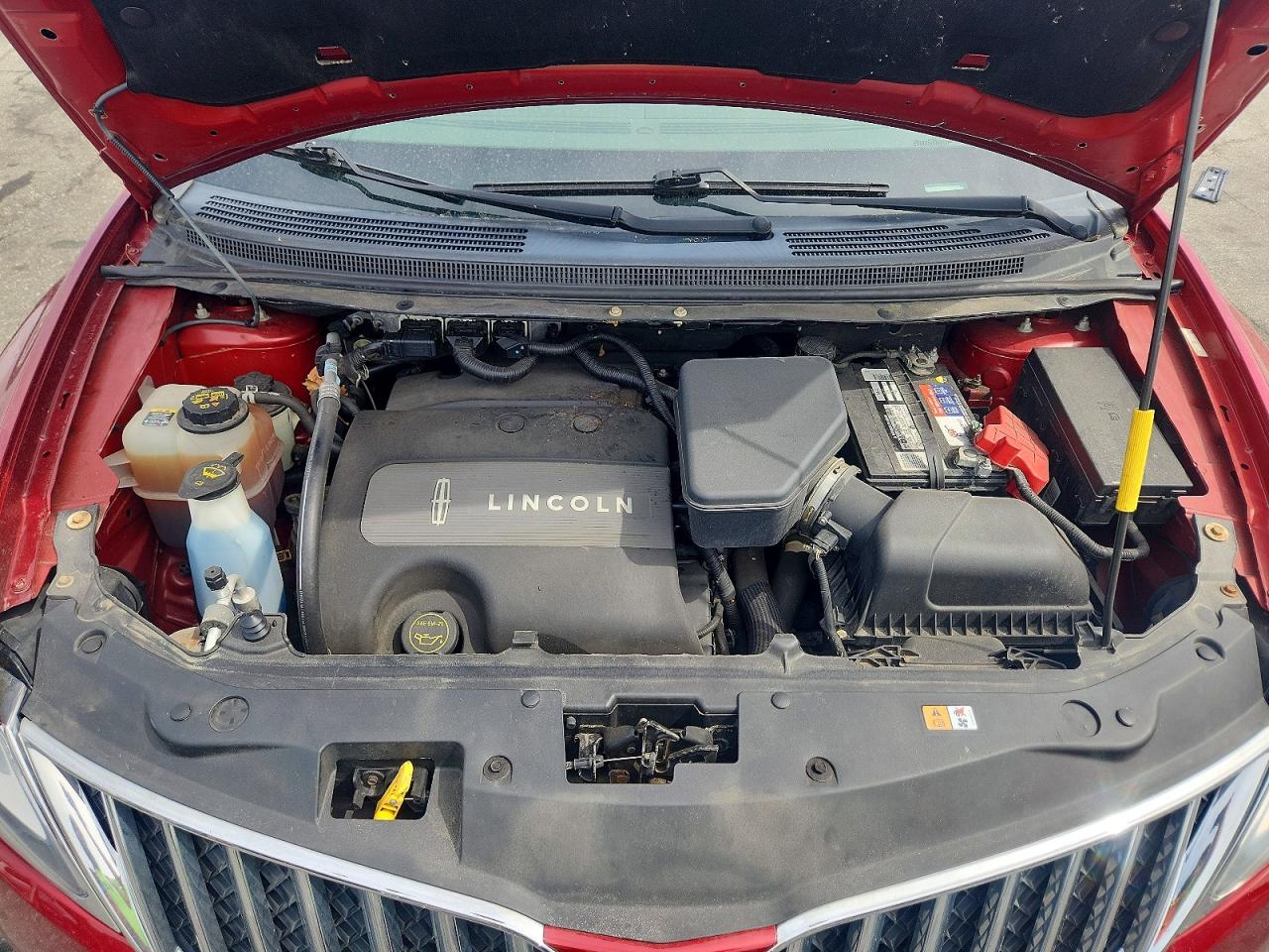 2014 Lincoln Mkx Red vin: 2LMDJ8JK5EBL19803