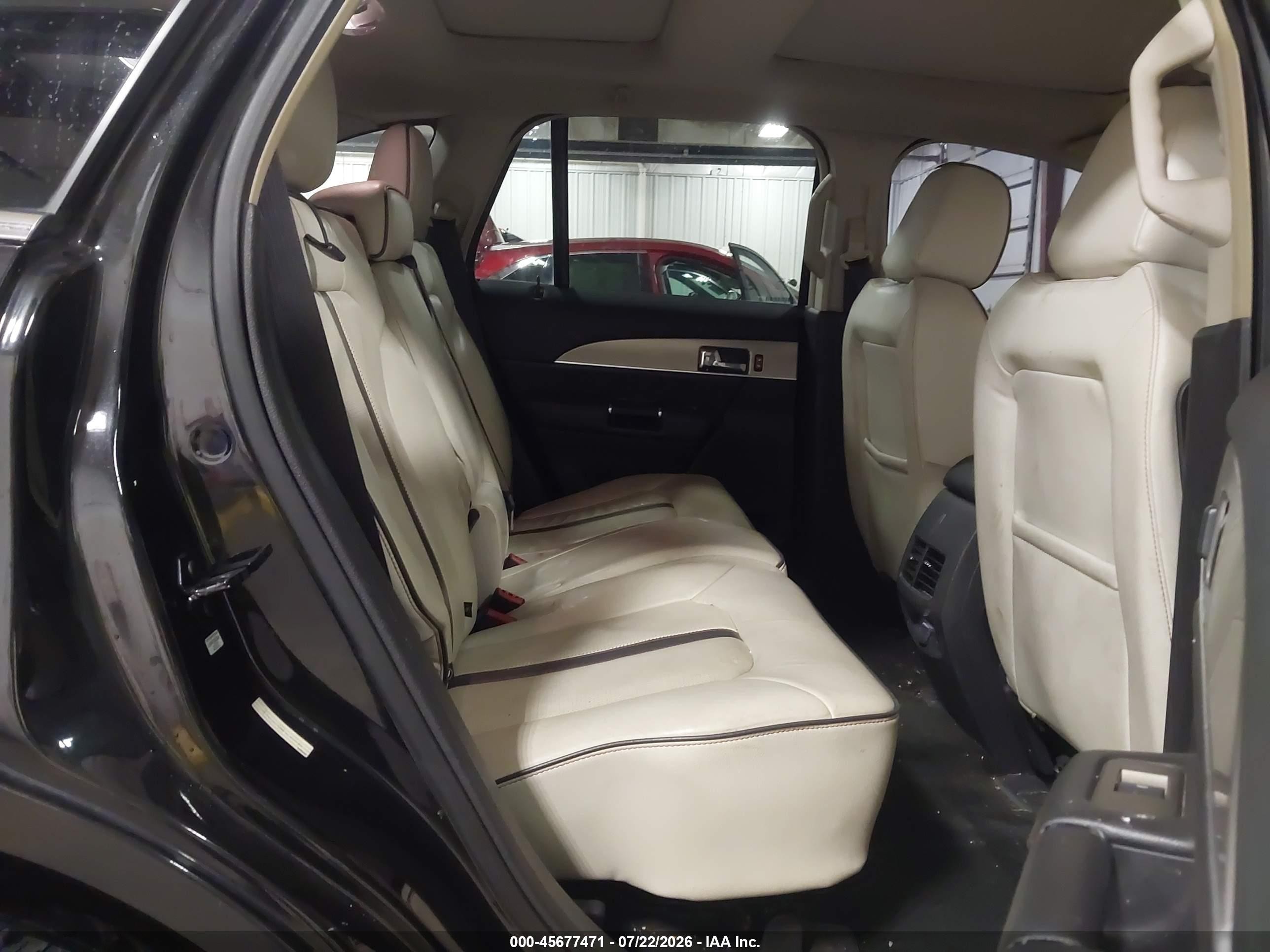 2015 Lincoln Mkx   Черный vin: 2LMDJ8JK5FBL27045