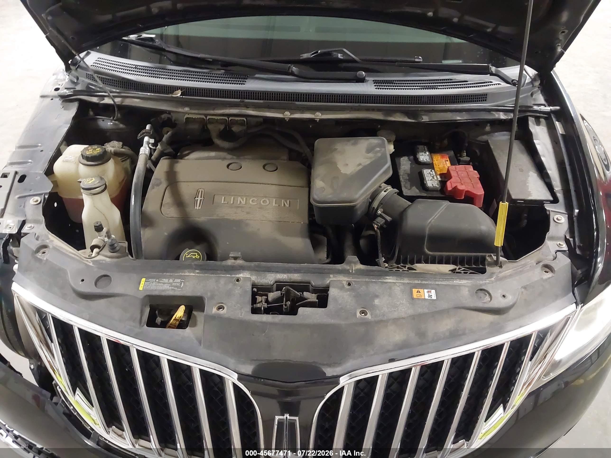 2015 Lincoln Mkx   Черный vin: 2LMDJ8JK5FBL27045