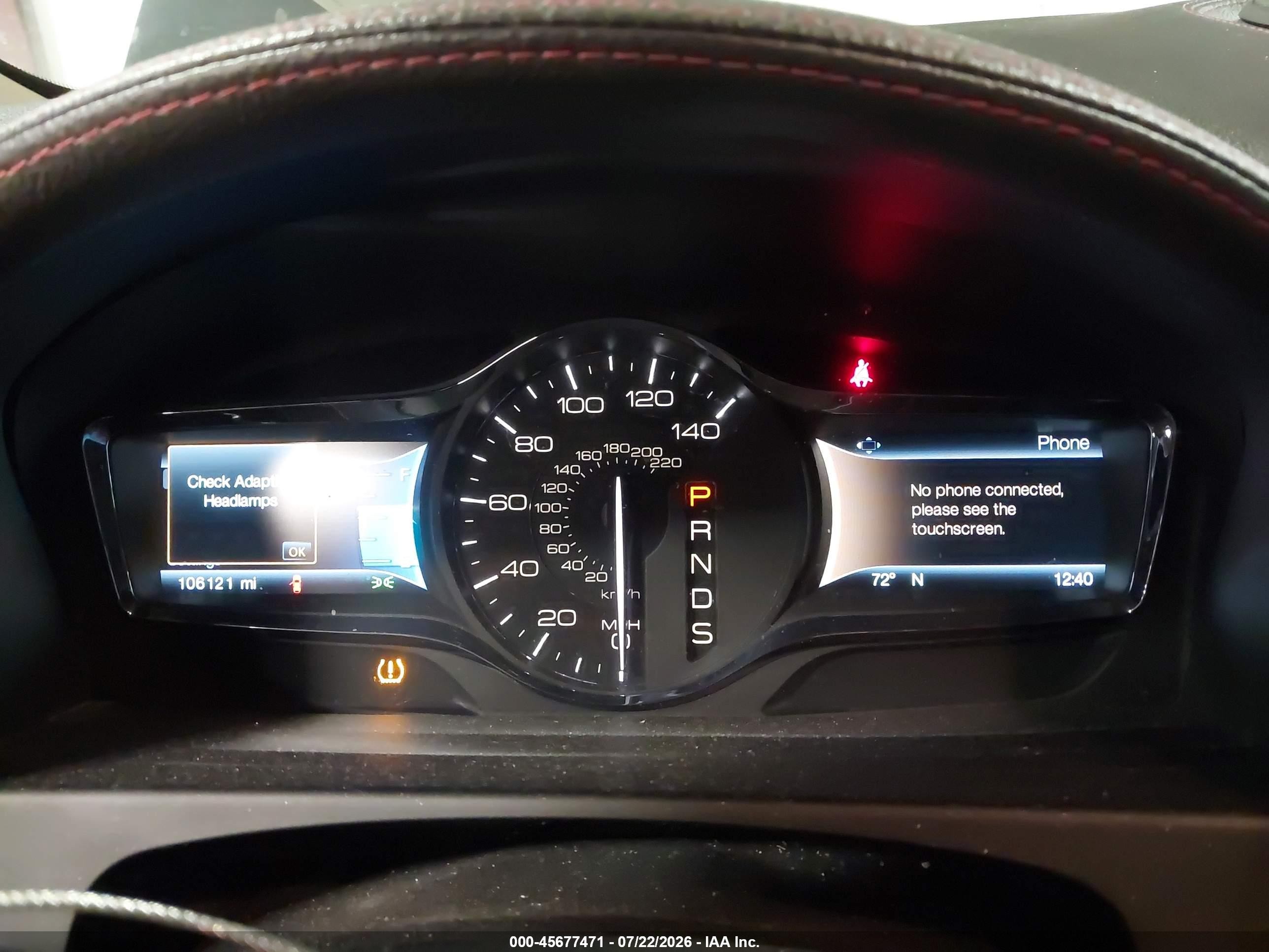 2015 Lincoln Mkx   Черный vin: 2LMDJ8JK5FBL27045