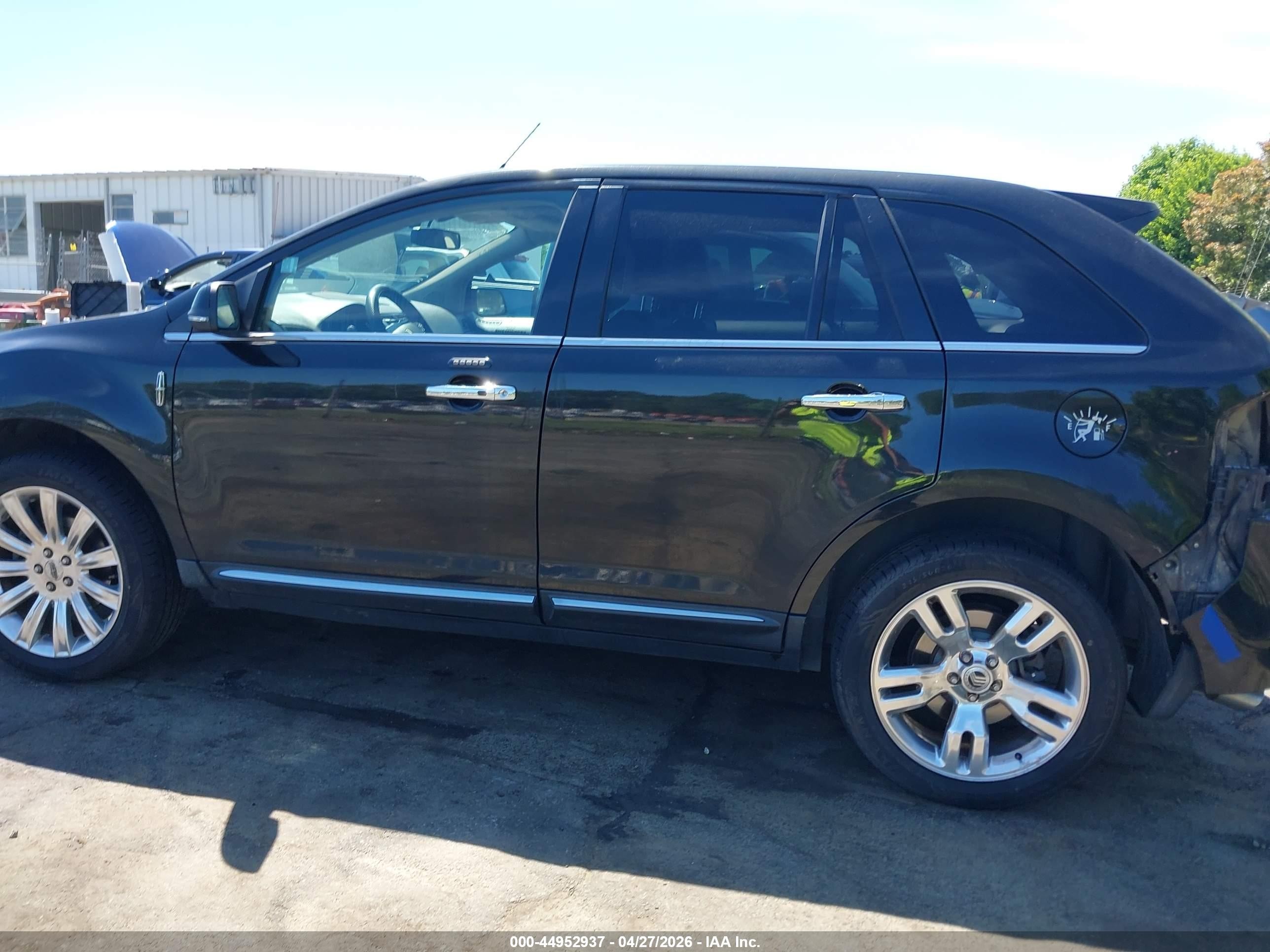 2015 Lincoln Mkx   Black vin: 2LMDJ8JK5FBL27451