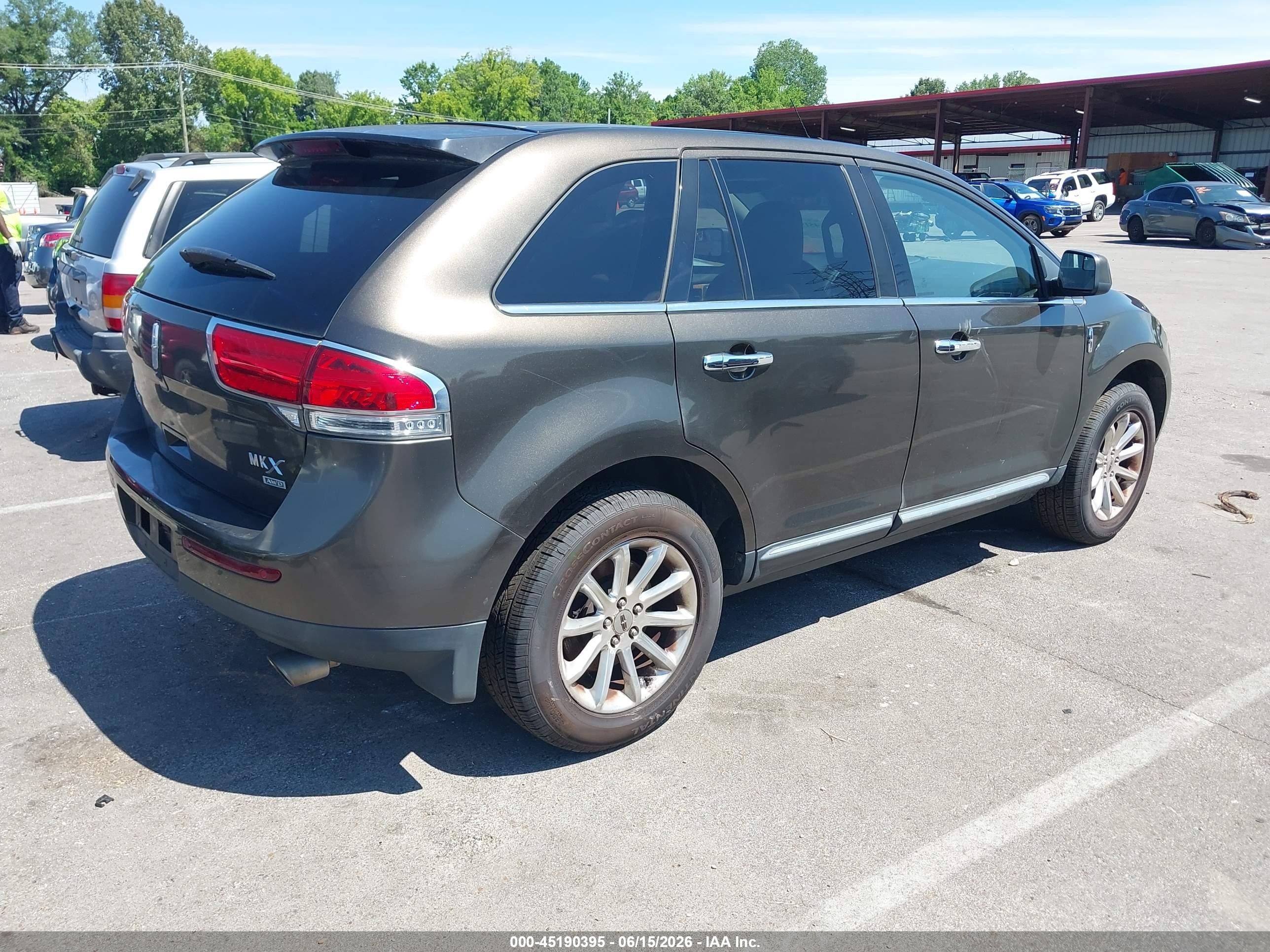 2011 Lincoln Mkx   Tan vin: 2LMDJ8JK6BBJ07648
