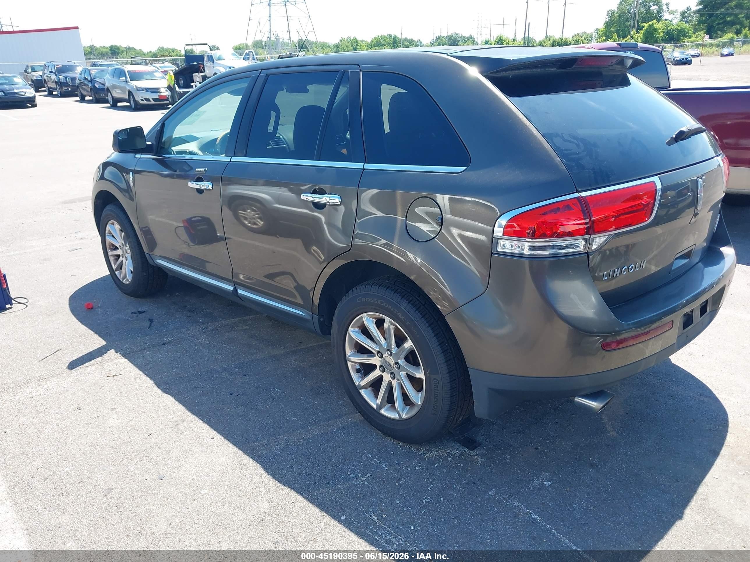 2011 Lincoln Mkx   Tan vin: 2LMDJ8JK6BBJ07648