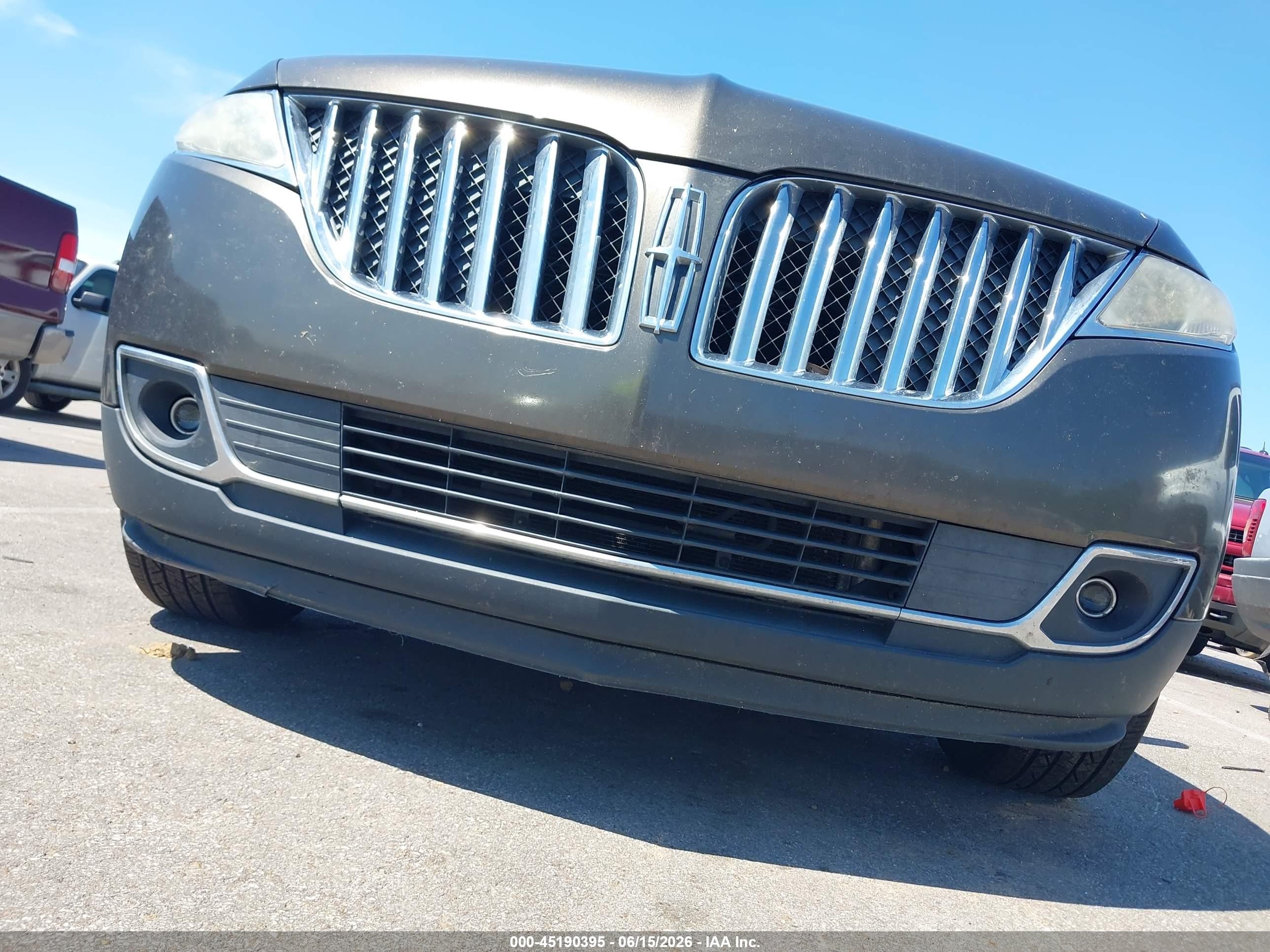 2011 Lincoln Mkx   Tan vin: 2LMDJ8JK6BBJ07648