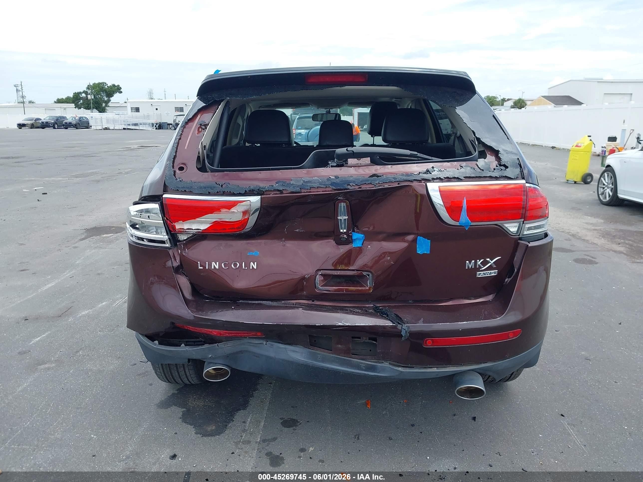 2012 Lincoln Mkx   Maroon vin: 2LMDJ8JK6CBL12971