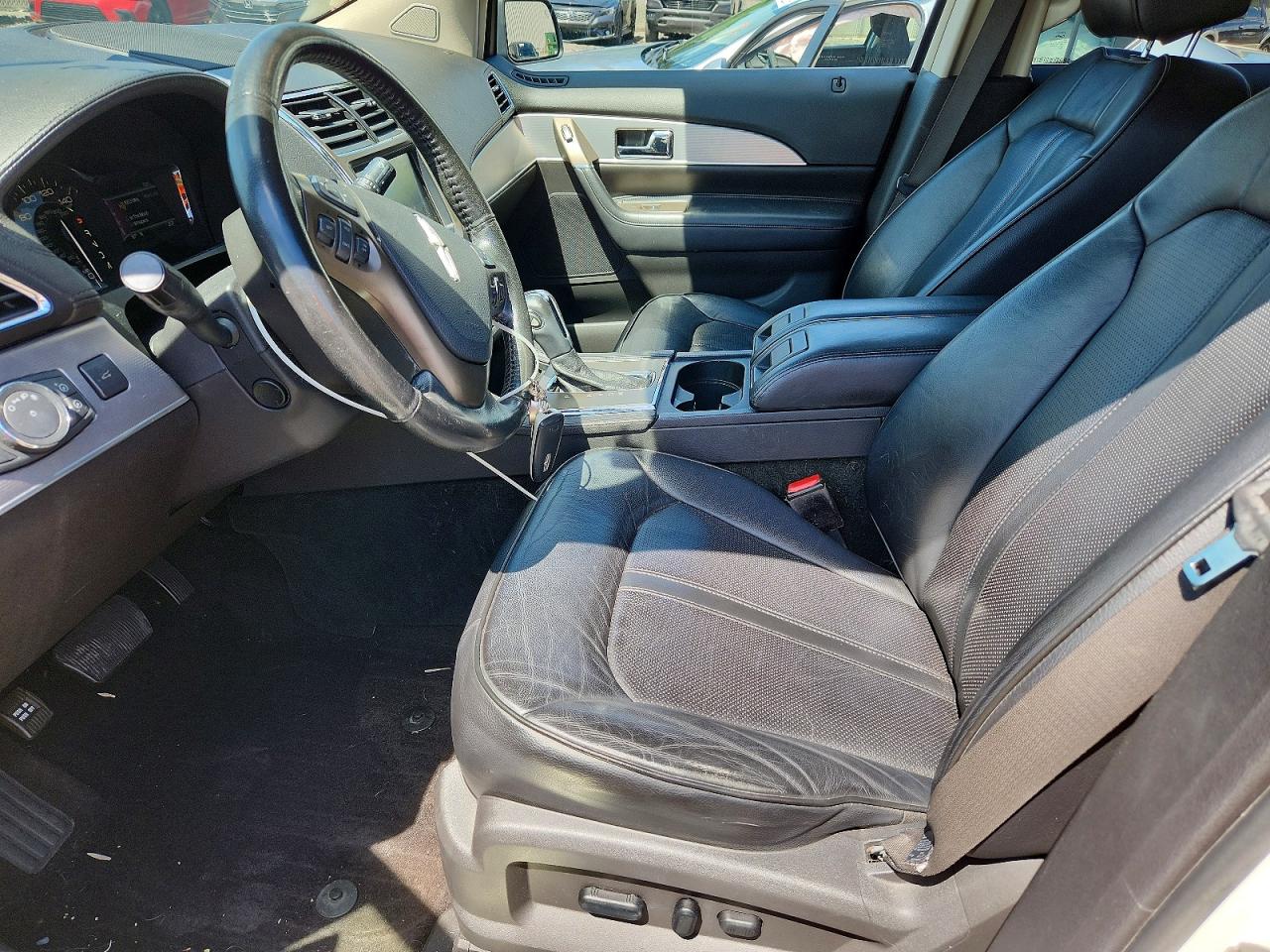 2012 Lincoln Mkx White vin: 2LMDJ8JK6CBL13988