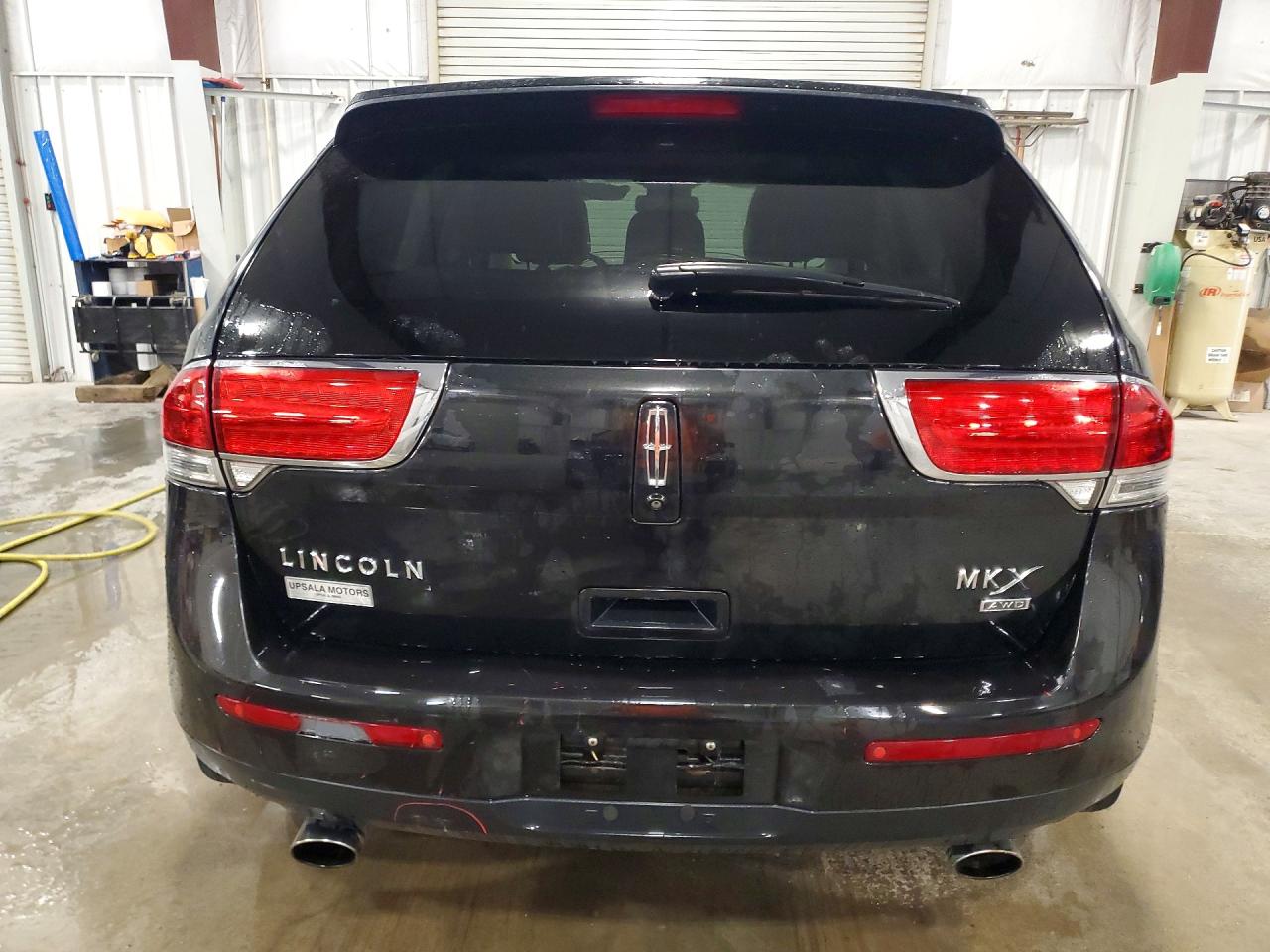 2013 Lincoln Mkx Black vin: 2LMDJ8JK6DBL01115