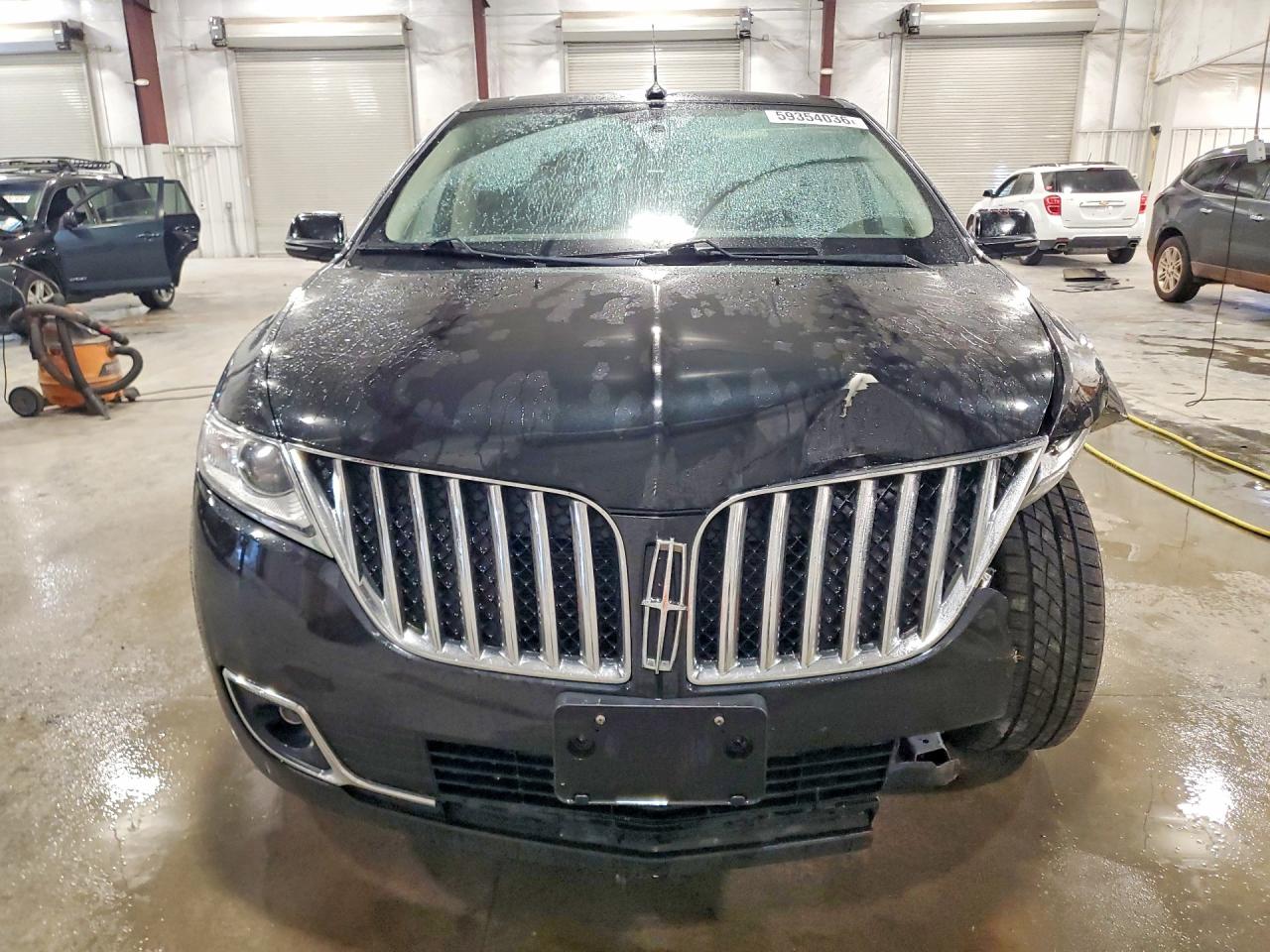 2013 Lincoln Mkx Black vin: 2LMDJ8JK6DBL01115