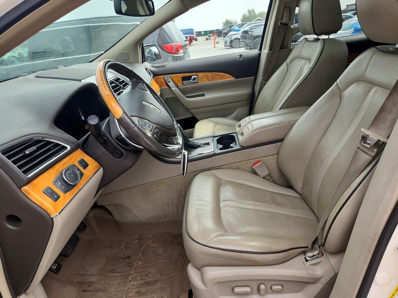 2013 Lincoln Mkx White vin: 2LMDJ8JK6DBL08050