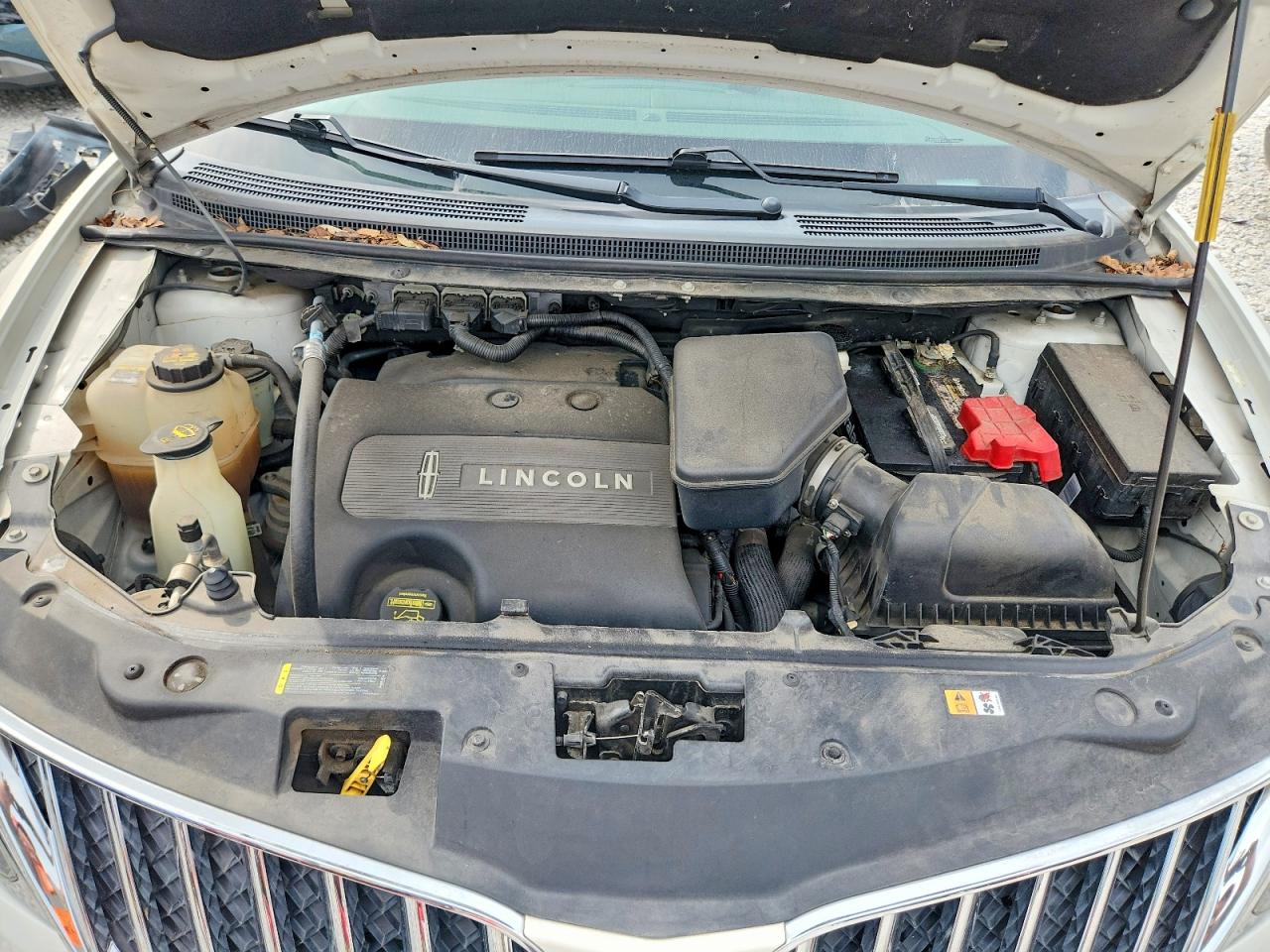 2013 Lincoln Mkx White vin: 2LMDJ8JK6DBL08050