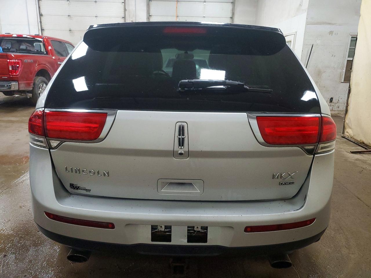 2013 Lincoln Mkx Silver vin: 2LMDJ8JK6DBL17380
