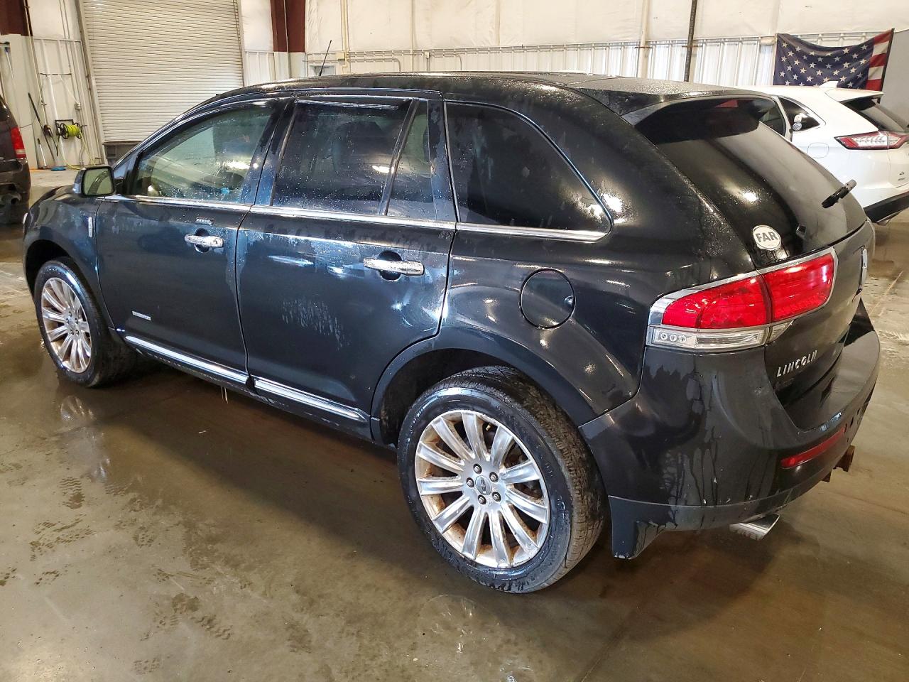 2013 Lincoln Mkx Black vin: 2LMDJ8JK6DBL21476