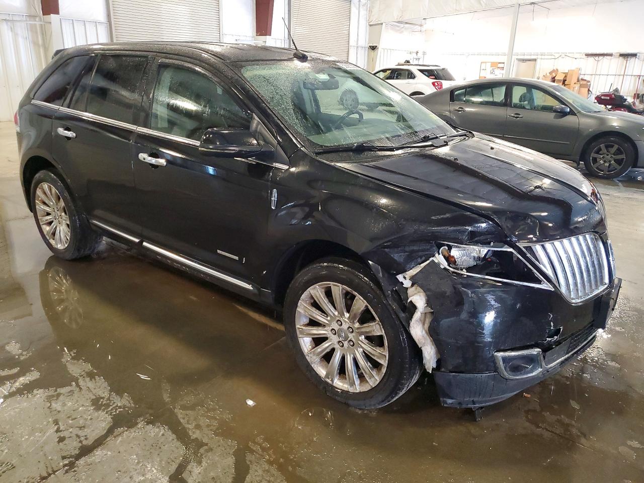 2013 Lincoln Mkx Black vin: 2LMDJ8JK6DBL21476