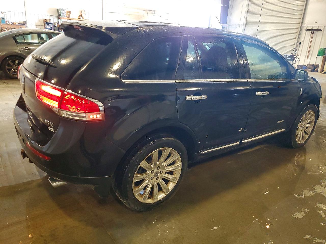 2013 Lincoln Mkx Black vin: 2LMDJ8JK6DBL21476