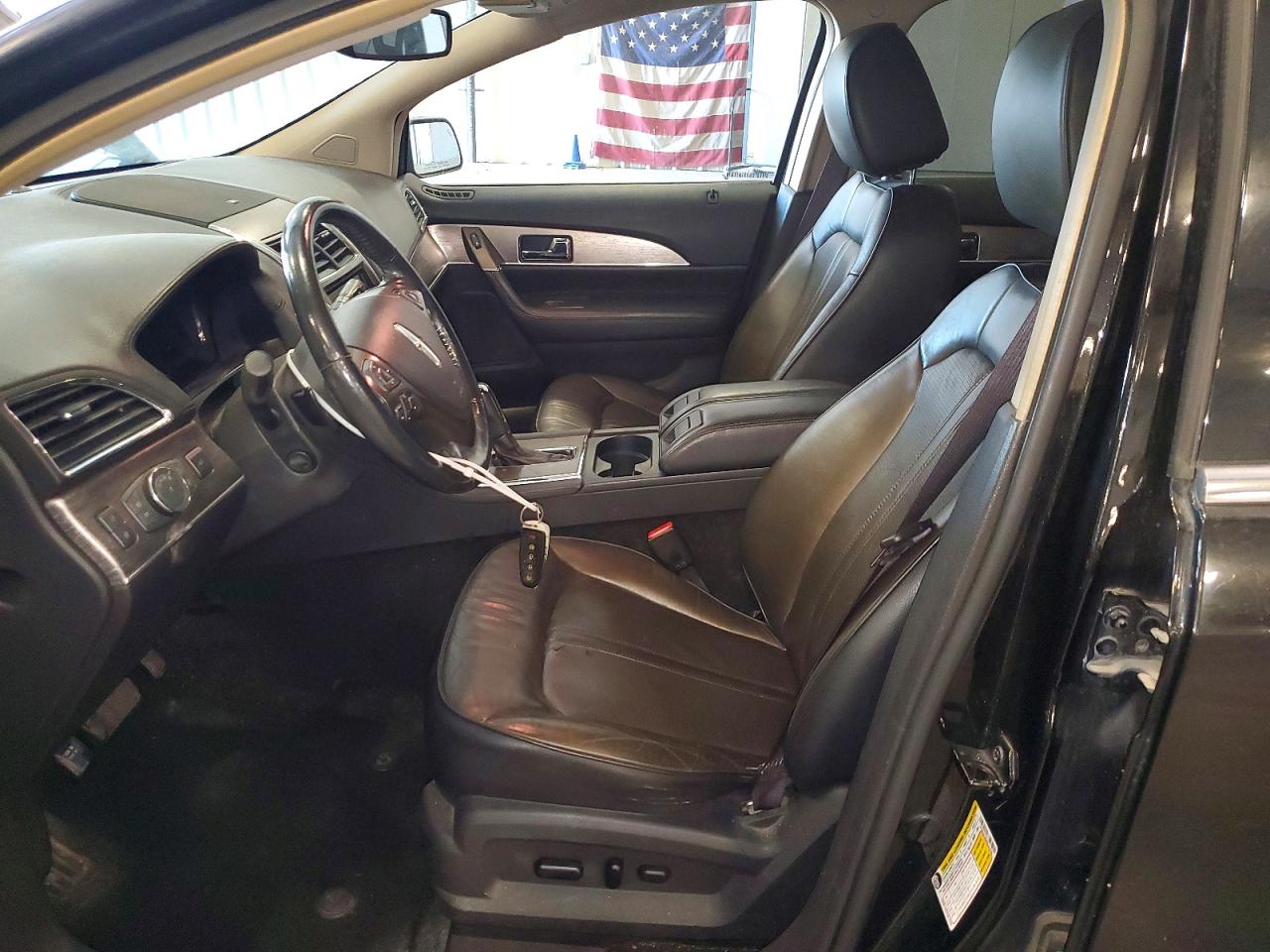 2013 Lincoln Mkx Black vin: 2LMDJ8JK6DBL21476