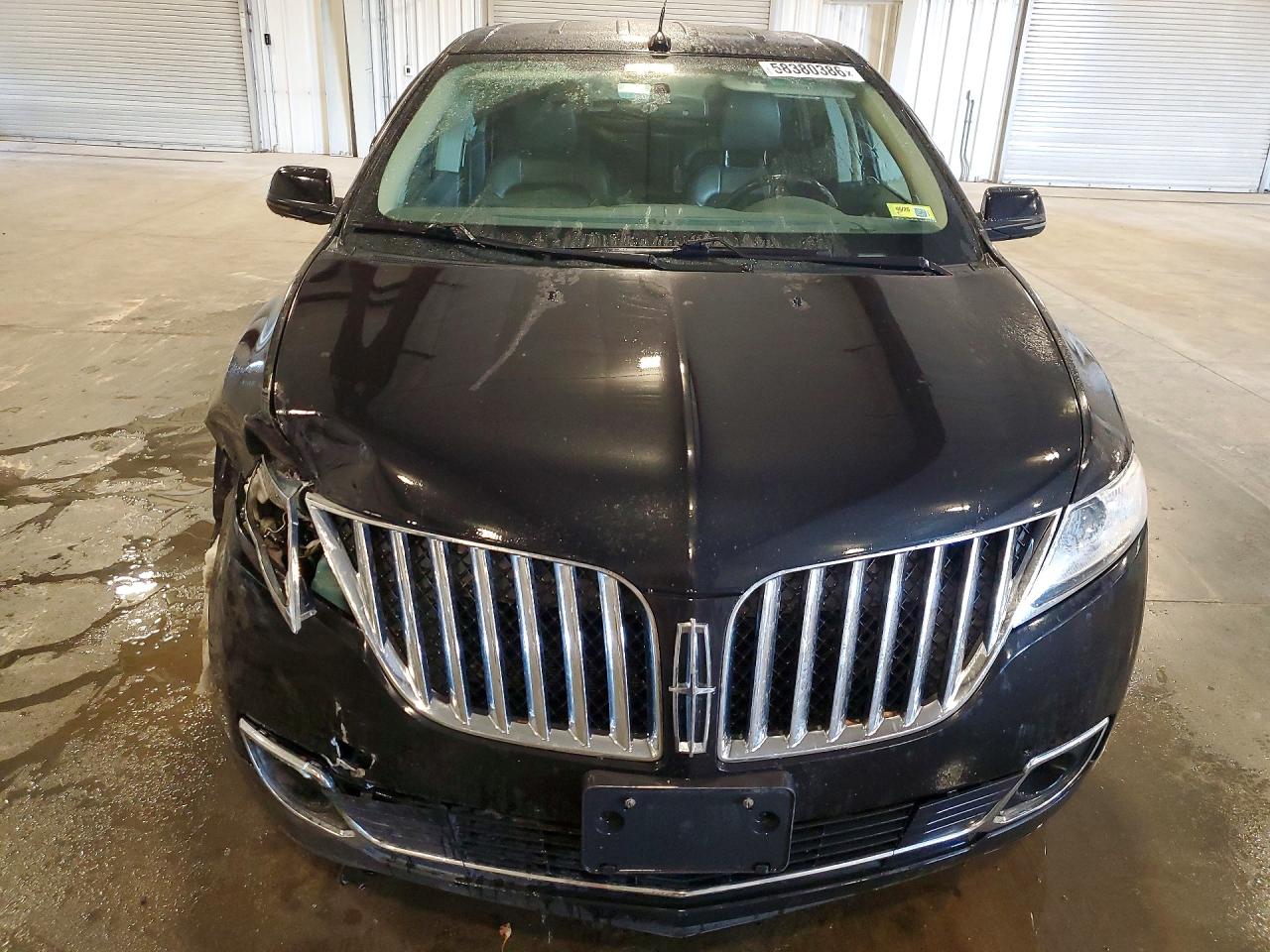 2013 Lincoln Mkx Black vin: 2LMDJ8JK6DBL21476