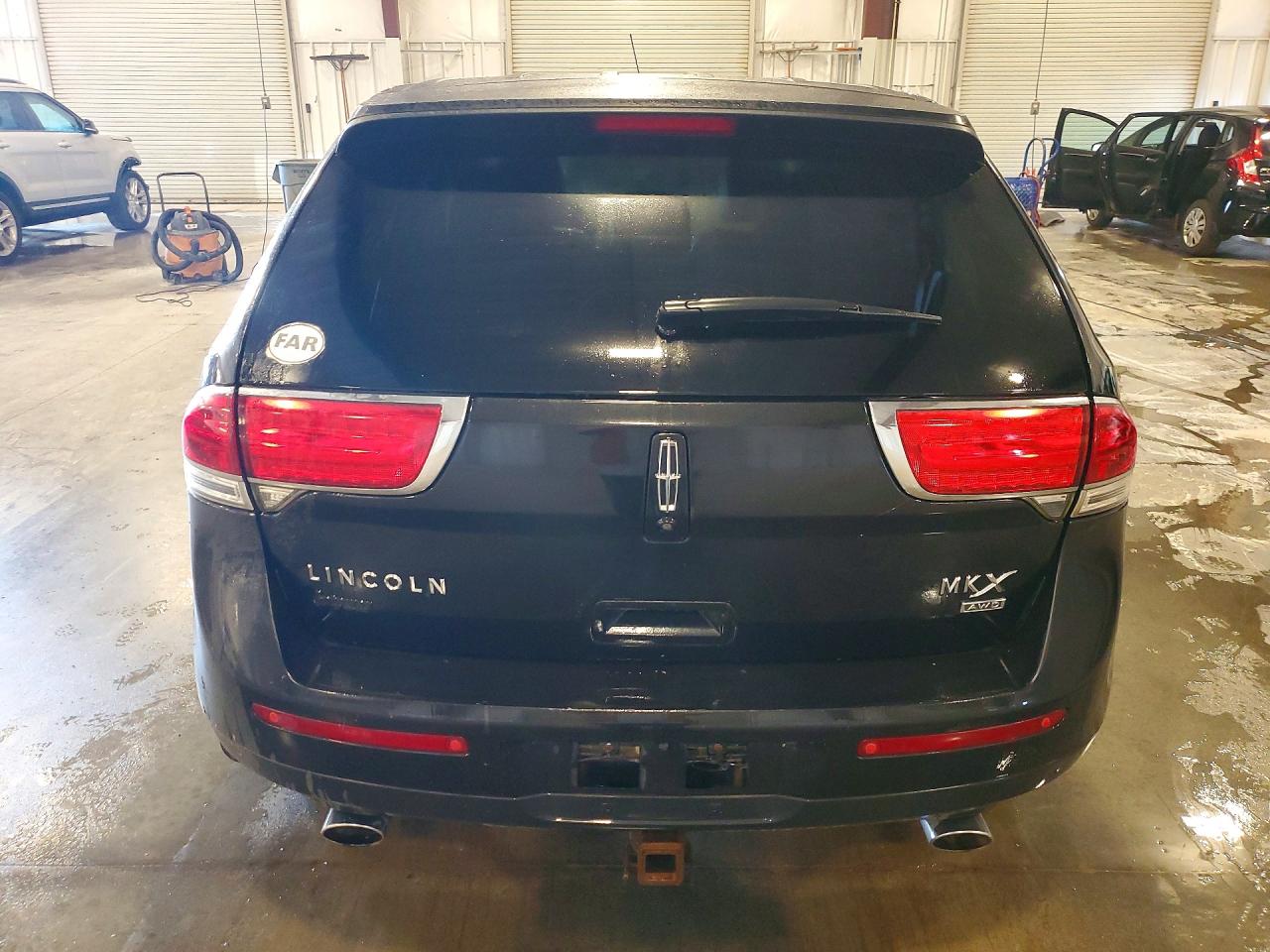 2013 Lincoln Mkx Black vin: 2LMDJ8JK6DBL21476