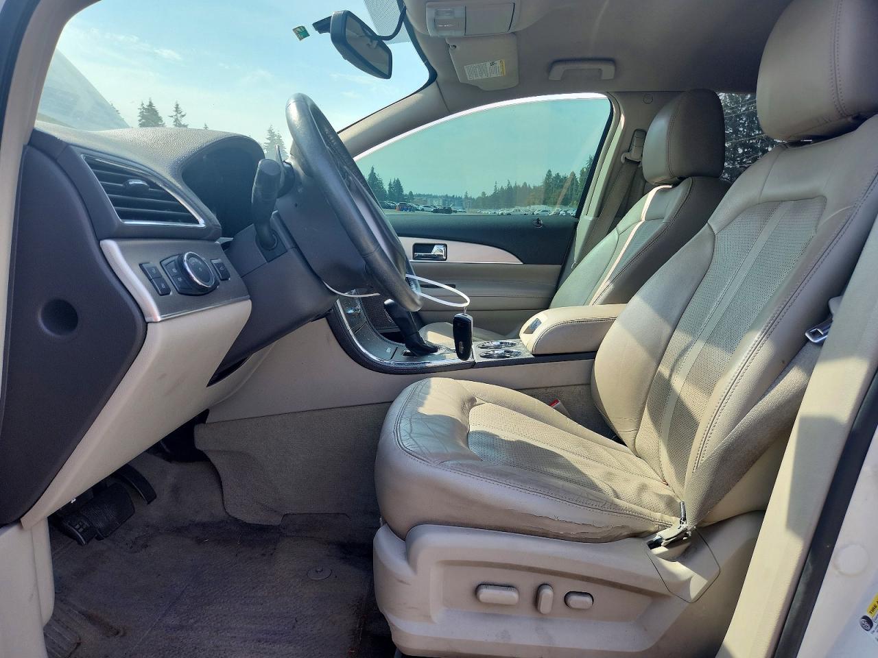 2013 Lincoln Mkx White vin: 2LMDJ8JK6DBL32946