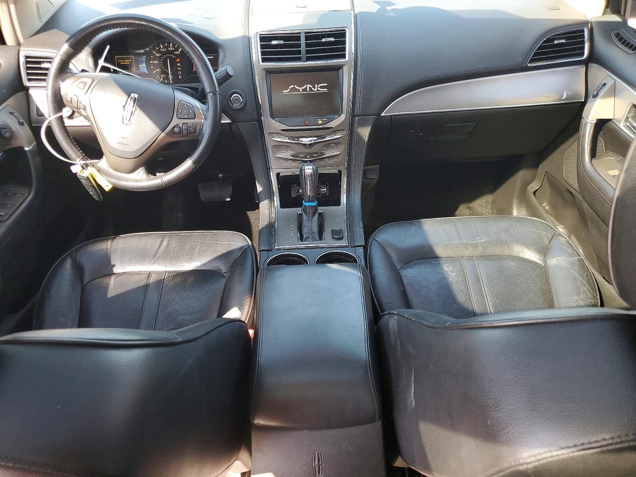 2013 Lincoln Mkx Silver vin: 2LMDJ8JK6DBL35751