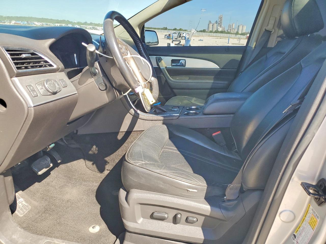 2013 Lincoln Mkx Silver vin: 2LMDJ8JK6DBL35751