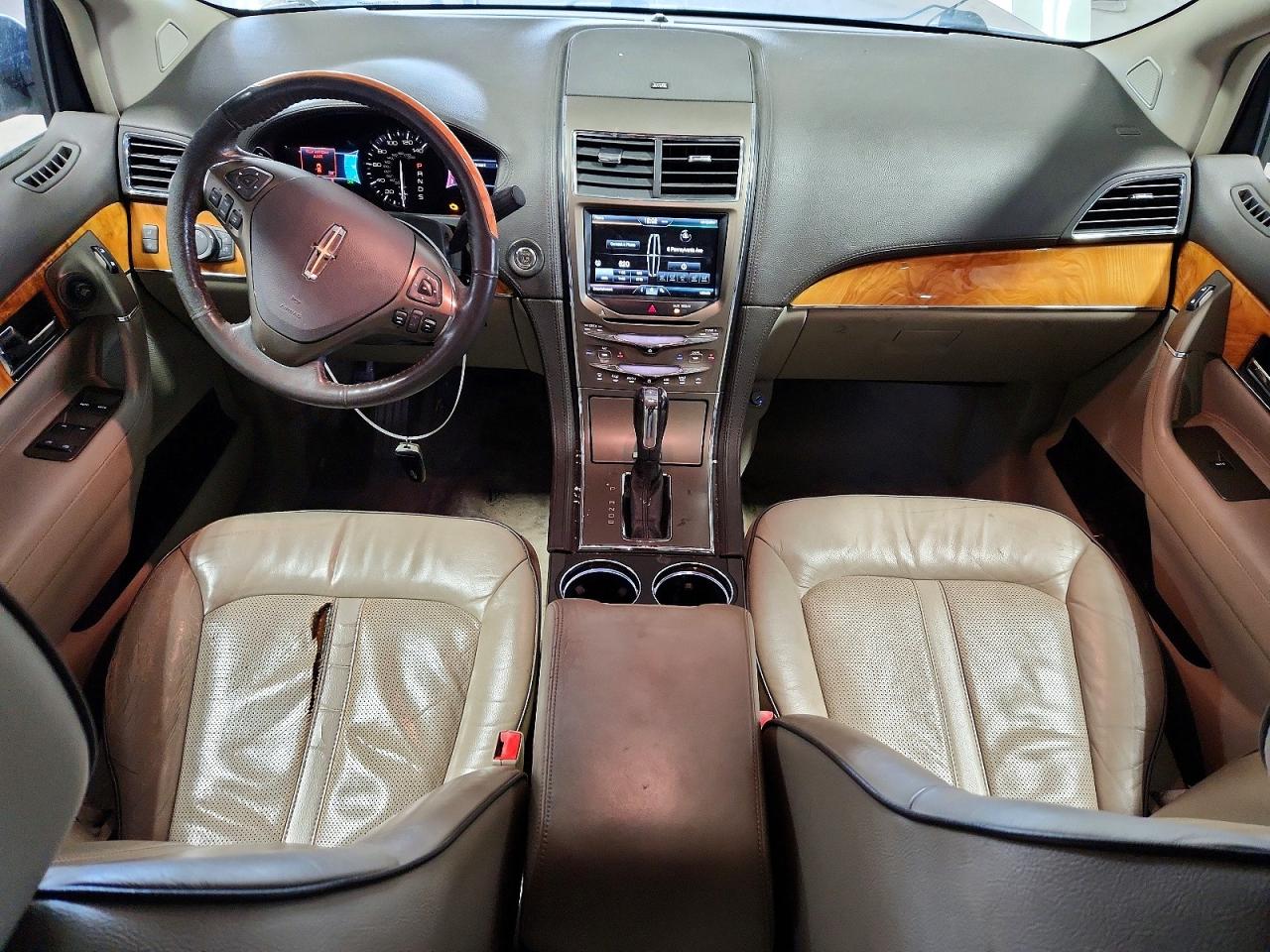 2013 Lincoln Mkx White vin: 2LMDJ8JK6DBL45289