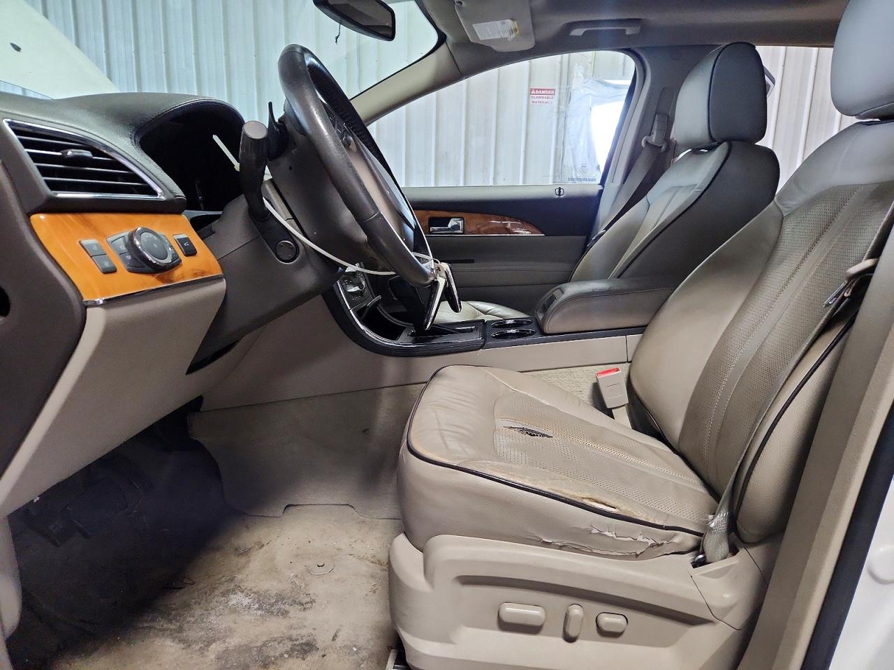 2013 Lincoln Mkx White vin: 2LMDJ8JK6DBL45289