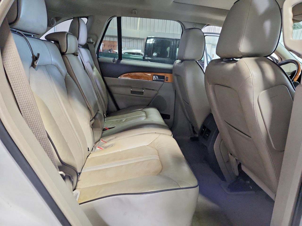 2013 Lincoln Mkx White vin: 2LMDJ8JK6DBL45289