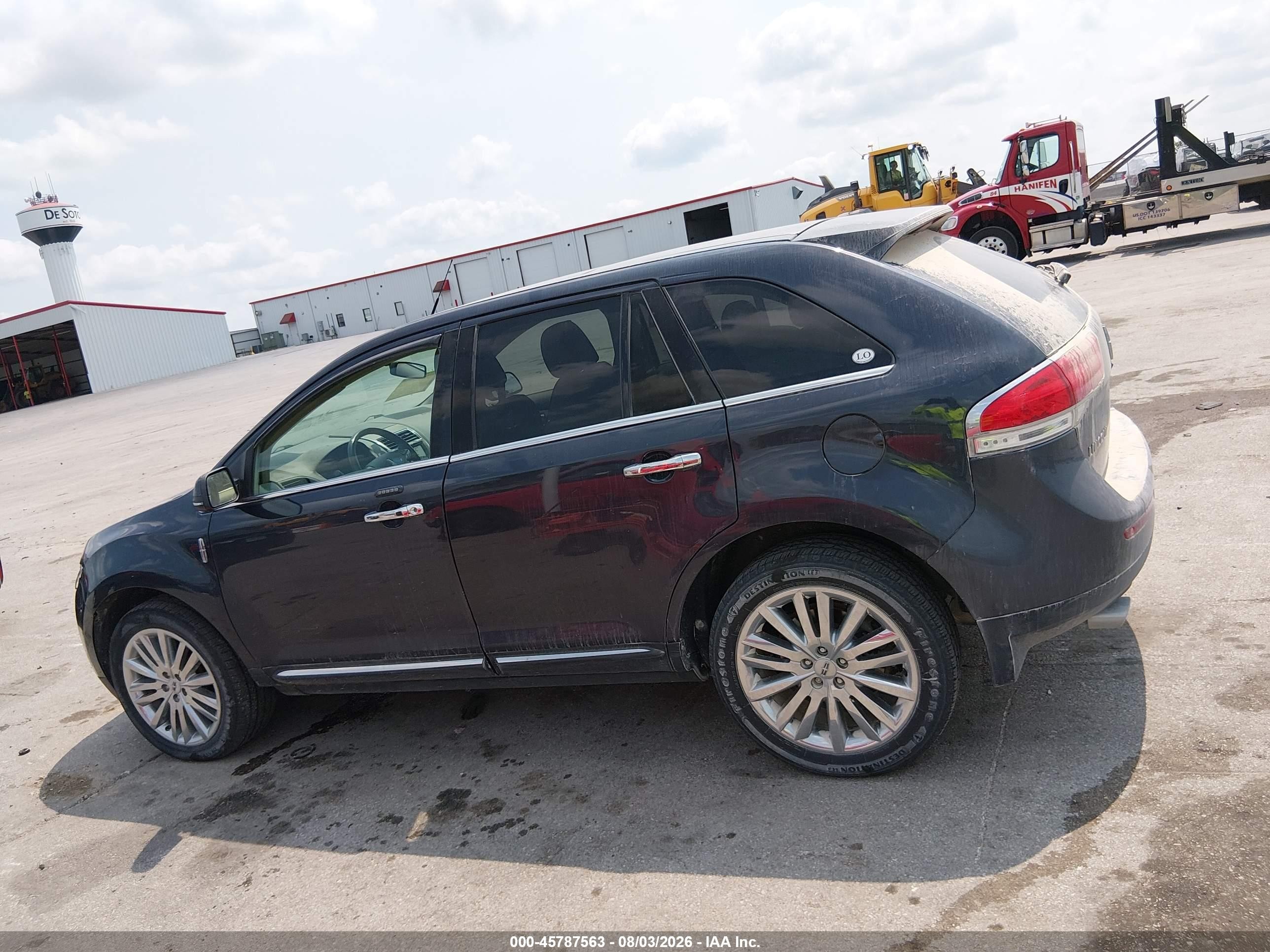 2014 Lincoln Mkx Beige vin: 2LMDJ8JK6EBL01696